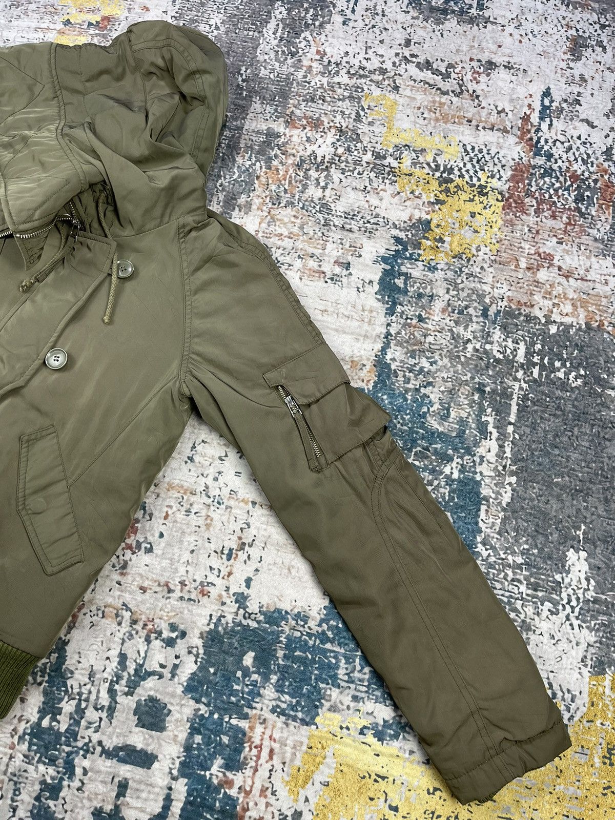 Japanese Brand Lowry Farm LGB Style N-2B Snorkel Bombers Size M / US 6-8 / IT 42-44 - 4 Thumbnail