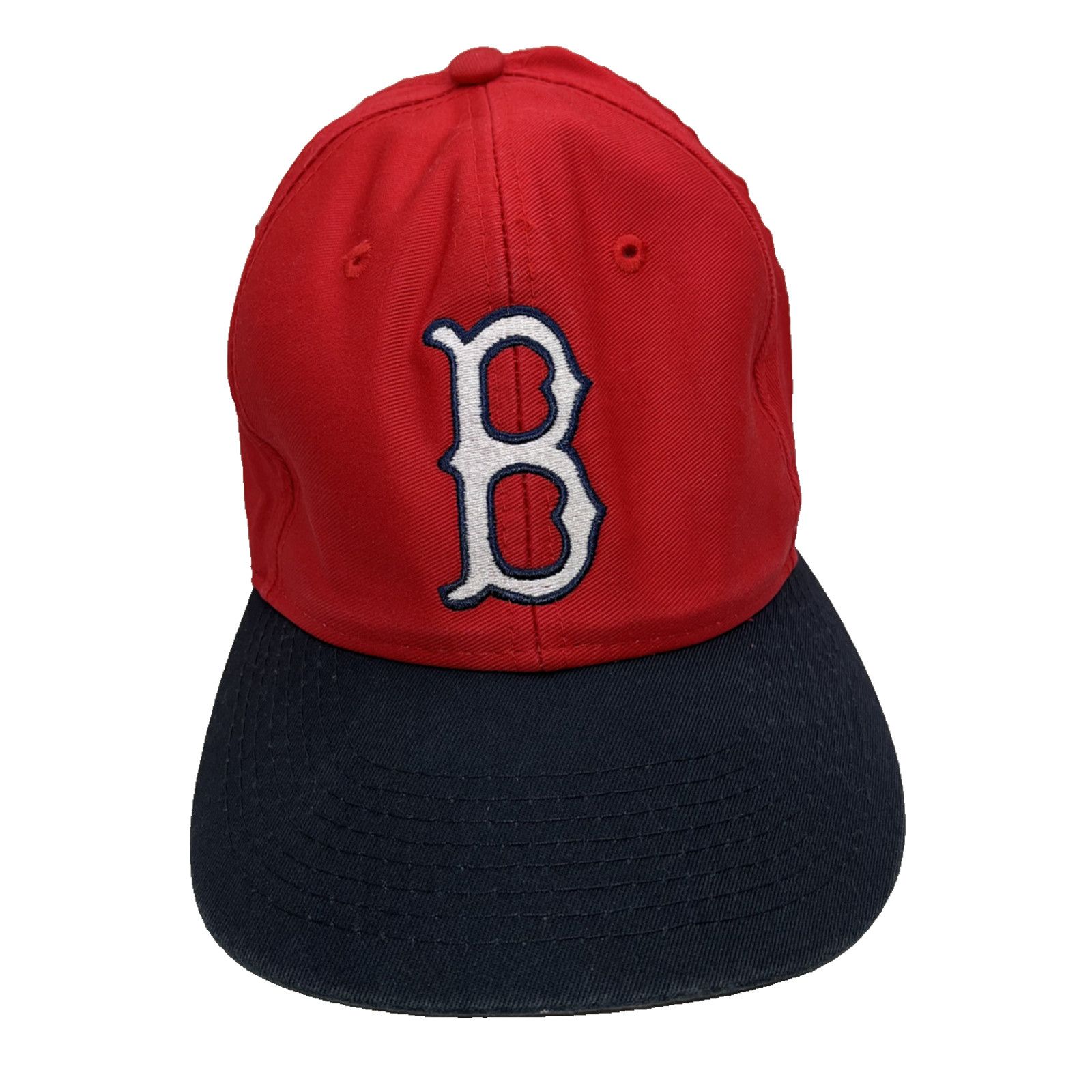 Logo 7 Boston Red Sox Snapback Hat Logo 7 MLB Signed Inside Brim Size ONE SIZE - 2 Thumbnail