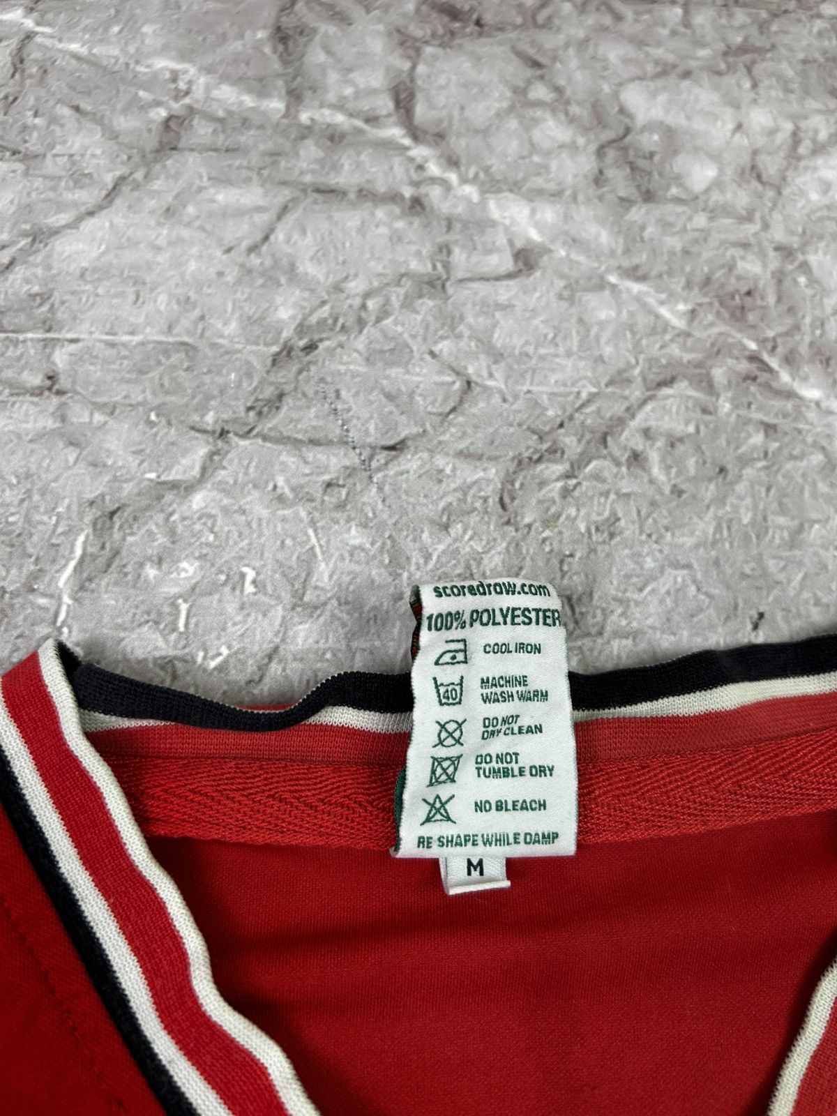 Adidas × Vintage Vintage Manchester United Scora Draw Jersey 90s Size US M / EU 48-50 / 2 - 10 Thumbnail