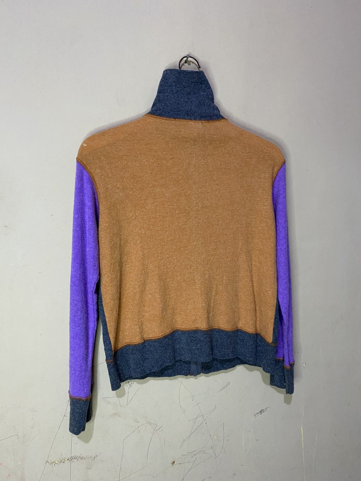 Hysteric Glamour Y2k Super Lovers Japan 3Tone Zip Sweater Size M / US 6-8 / IT 42-44 - 9 Thumbnail