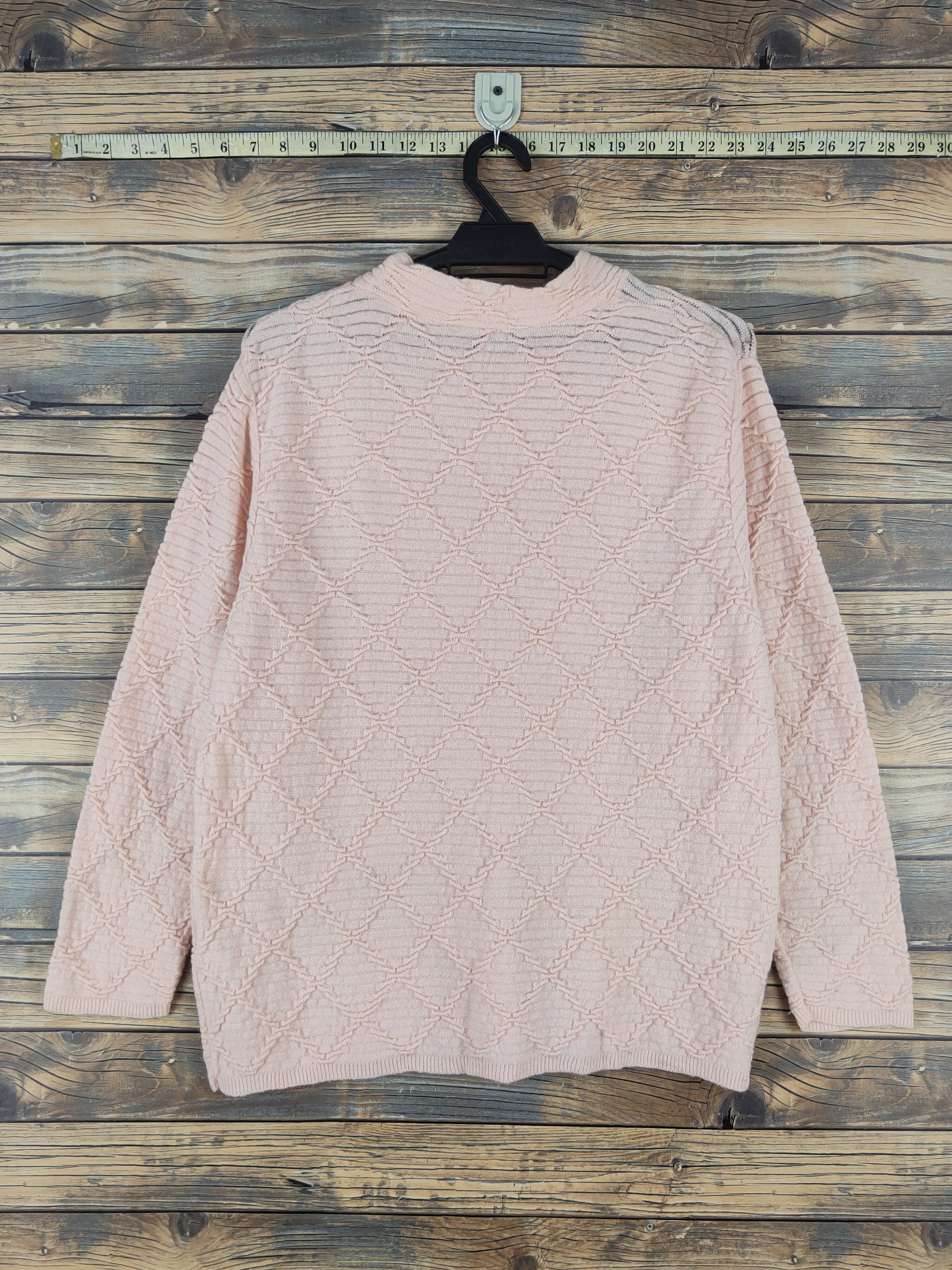Homespun Knitwear Japanese Brand Peach Knitwear Sweatshirts #W1237 Size M / US 6-8 / IT 42-44 - 7 Thumbnail