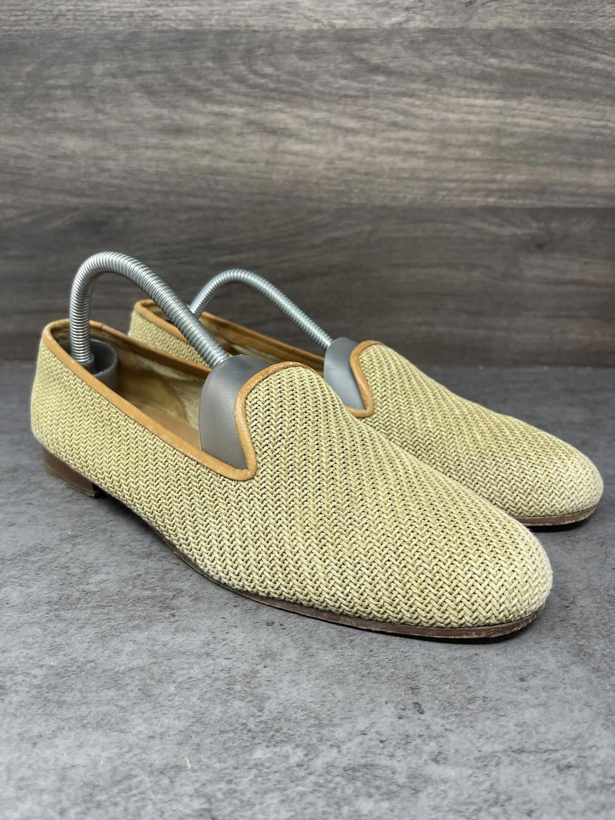 Stubbs & Wootton Stubbs And Wooton Woven Loafers Womens Size 9.5 Size US 9.5 / IT 39.5 - 4 Thumbnail