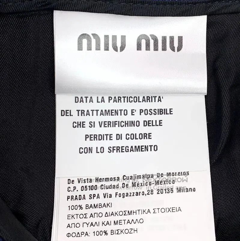 Miu Miu Miu Miu Denim Skirt with Decorative Elements . Size 23" - 6 Thumbnail