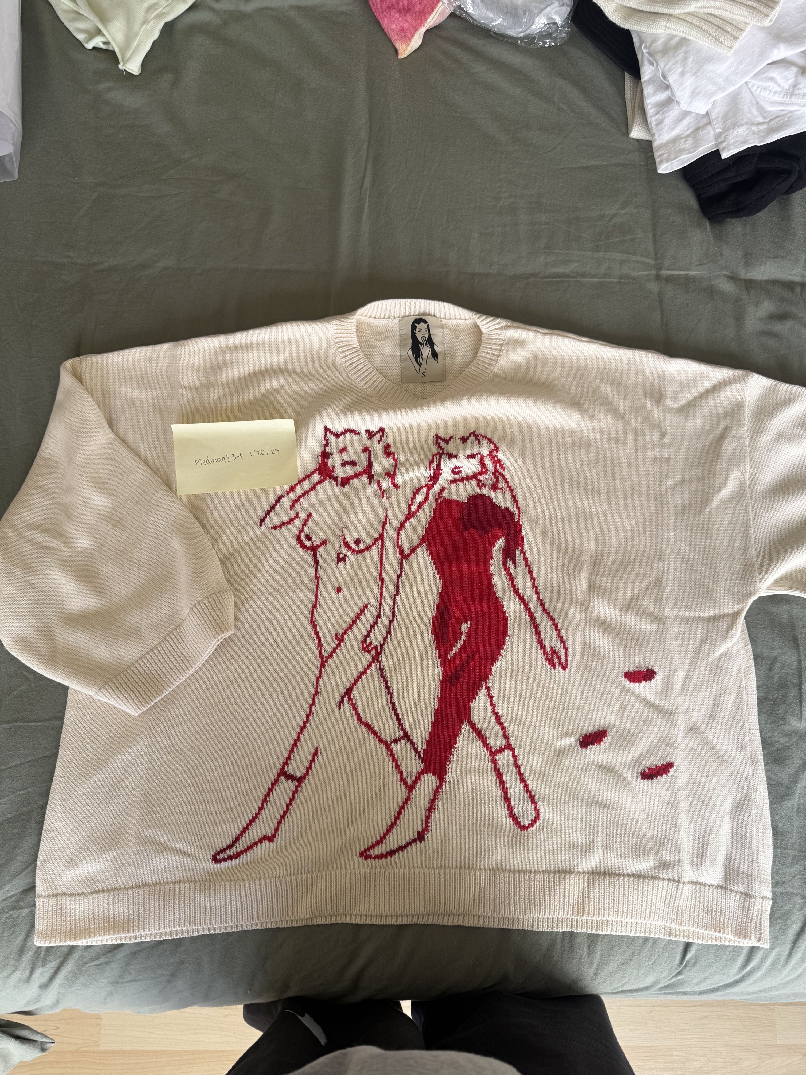 Other T-Rex Global "For Walking” Knitted Sweater Size US M / EU 48-50 / 2 - 2 Thumbnail