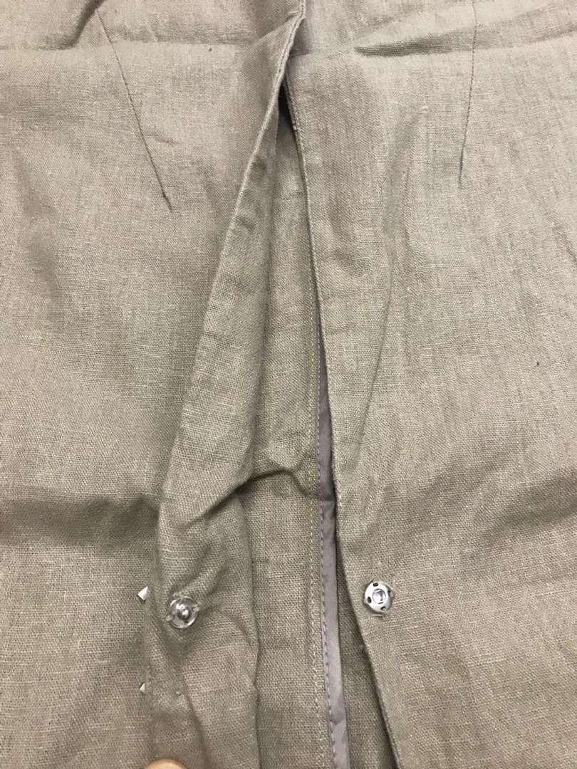 IF & Co. × Le Grande Bleu (L.G.B.) CHARABIA PARIS LINEN SLEEVELESS JACKET Size M / US 6-8 / IT 42-44 - 5 Thumbnail