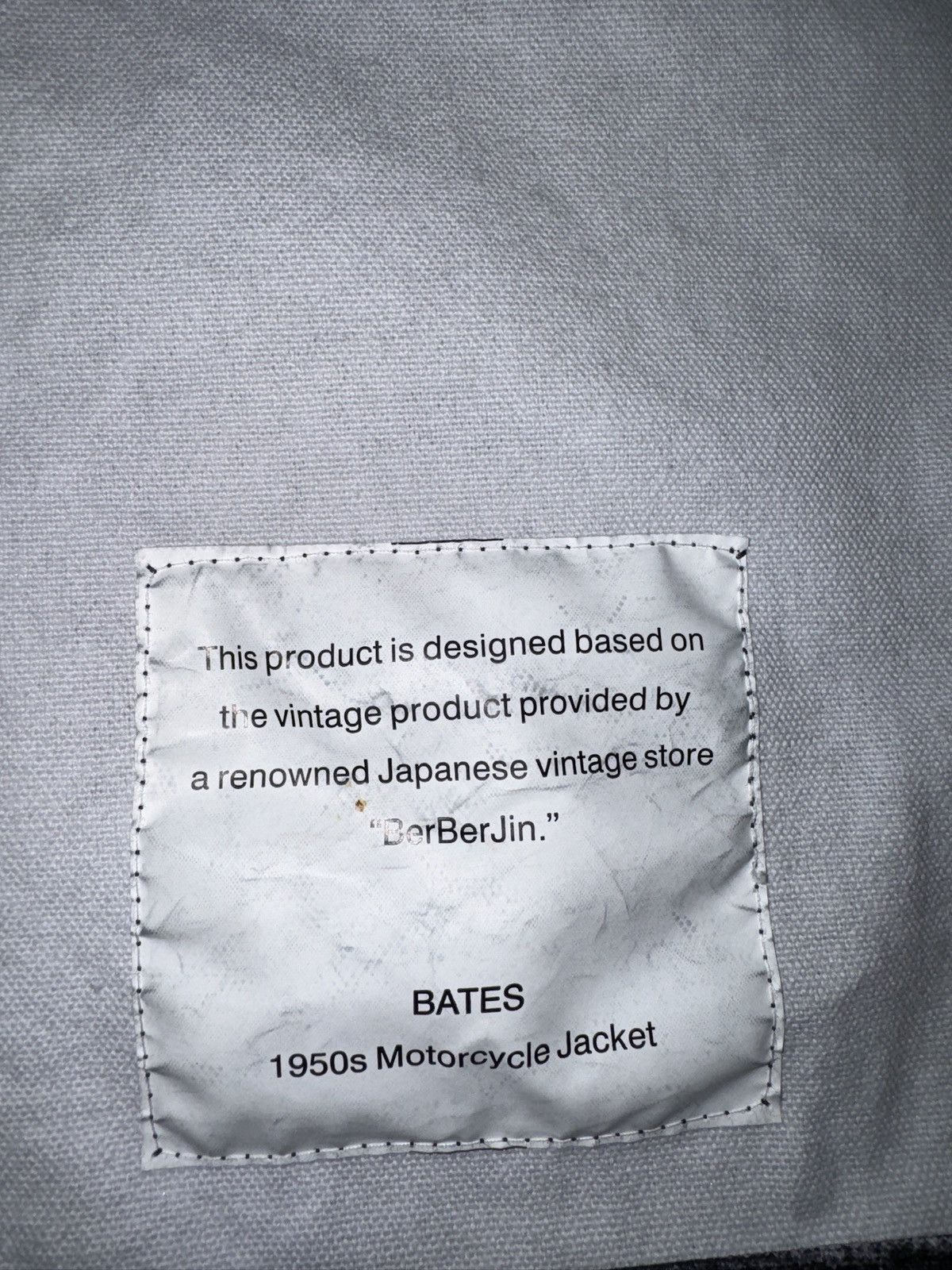Junya Watanabe Junya Watanabe X Berberjin X CDG X BATES Mock Leather Jacket Size US S / EU 44-46 / 1 - 8 Thumbnail