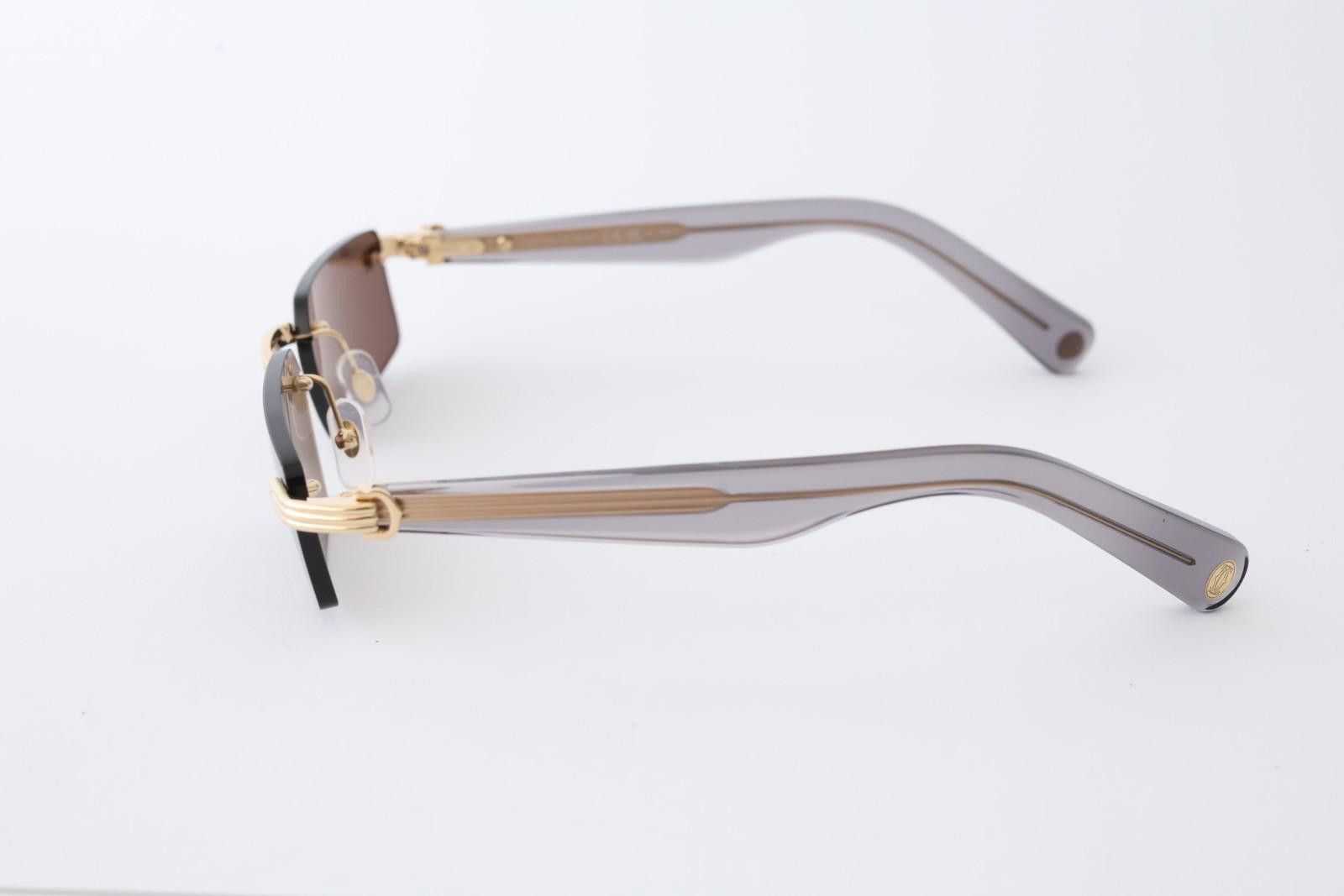 Cartier New Cartier eyewear optical sunglasses CT0537S 001 gold Size ONE SIZE - 4 Thumbnail