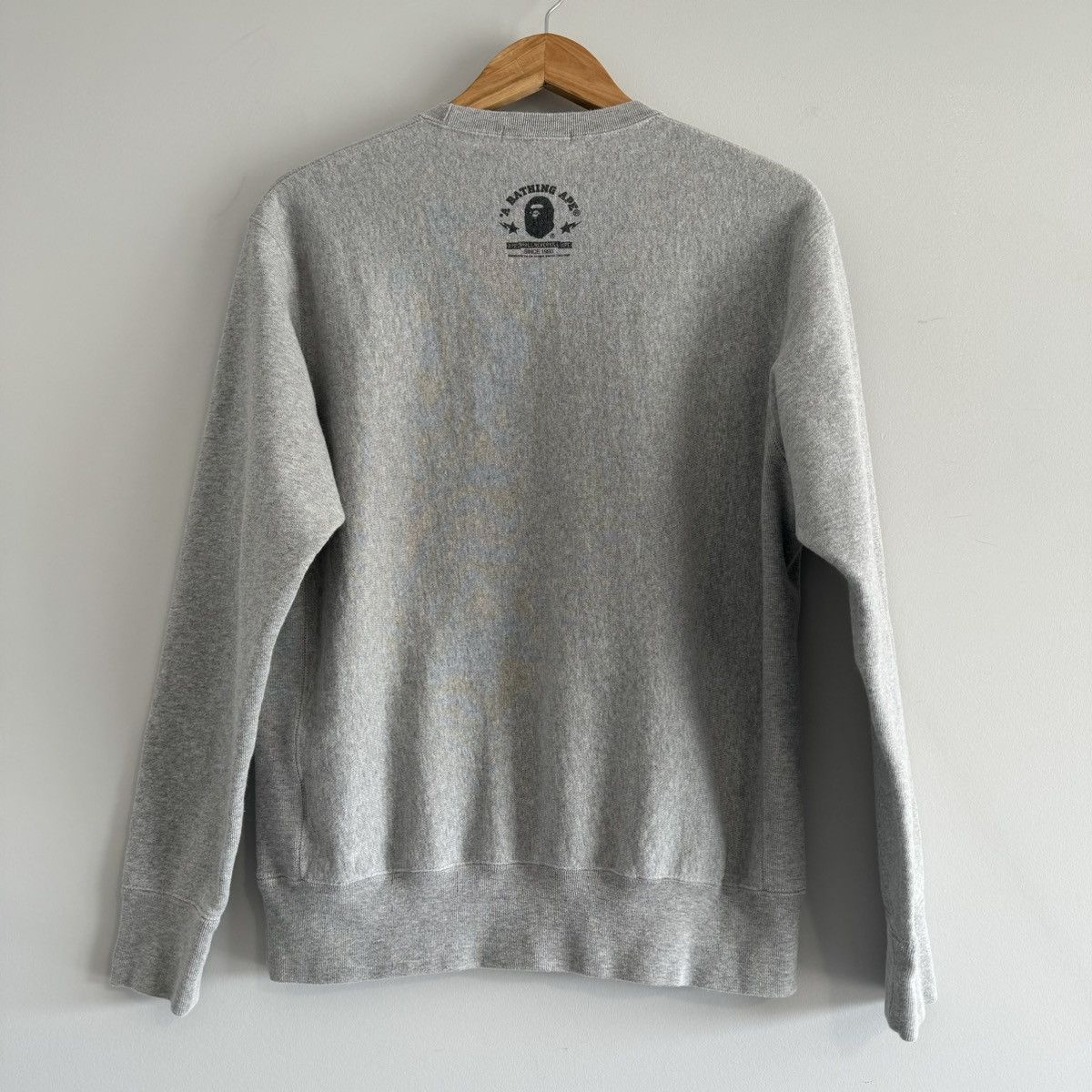 Bape OG Baby Milo Run DMC Logo Crewneck Sweater Size US M / EU 48-50 / 2 - 4 Thumbnail