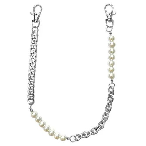 Jewelry Pearl Wallet Chain, Pants Chain Size ONE SIZE - 5 Thumbnail