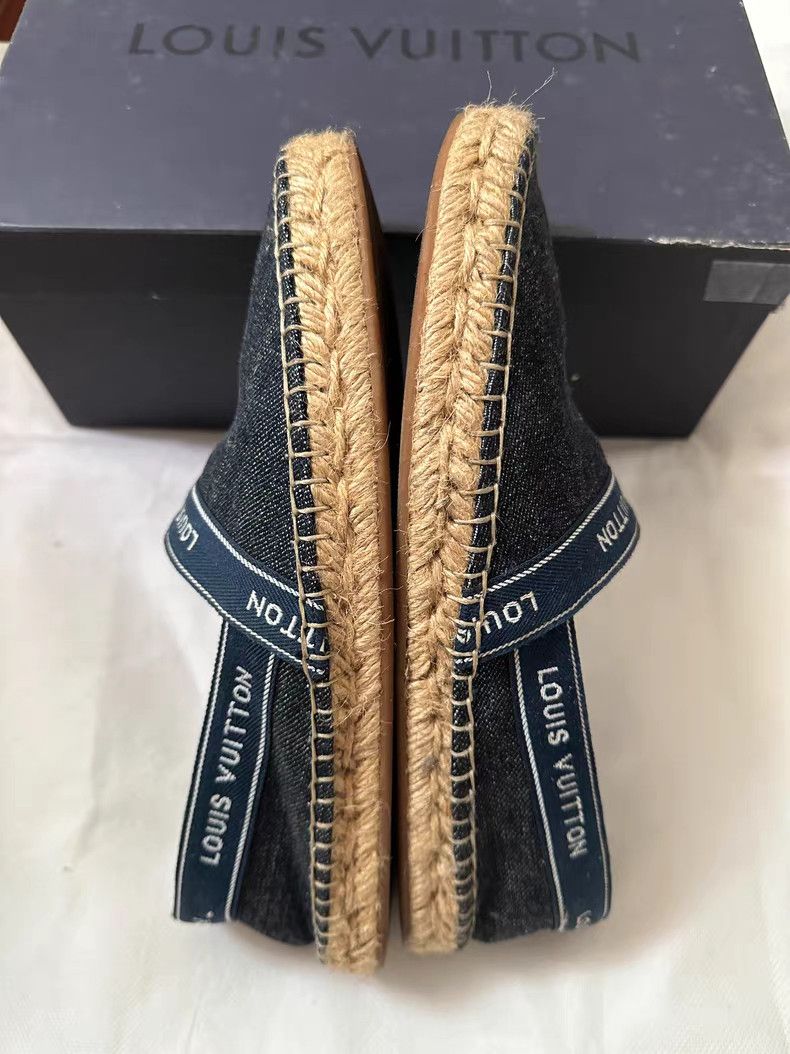 Louis Vuitton Louis Vuitton Espadrilles / Flat Sandals Q9 Size US 6.5 / IT 36.5 - 5 Thumbnail