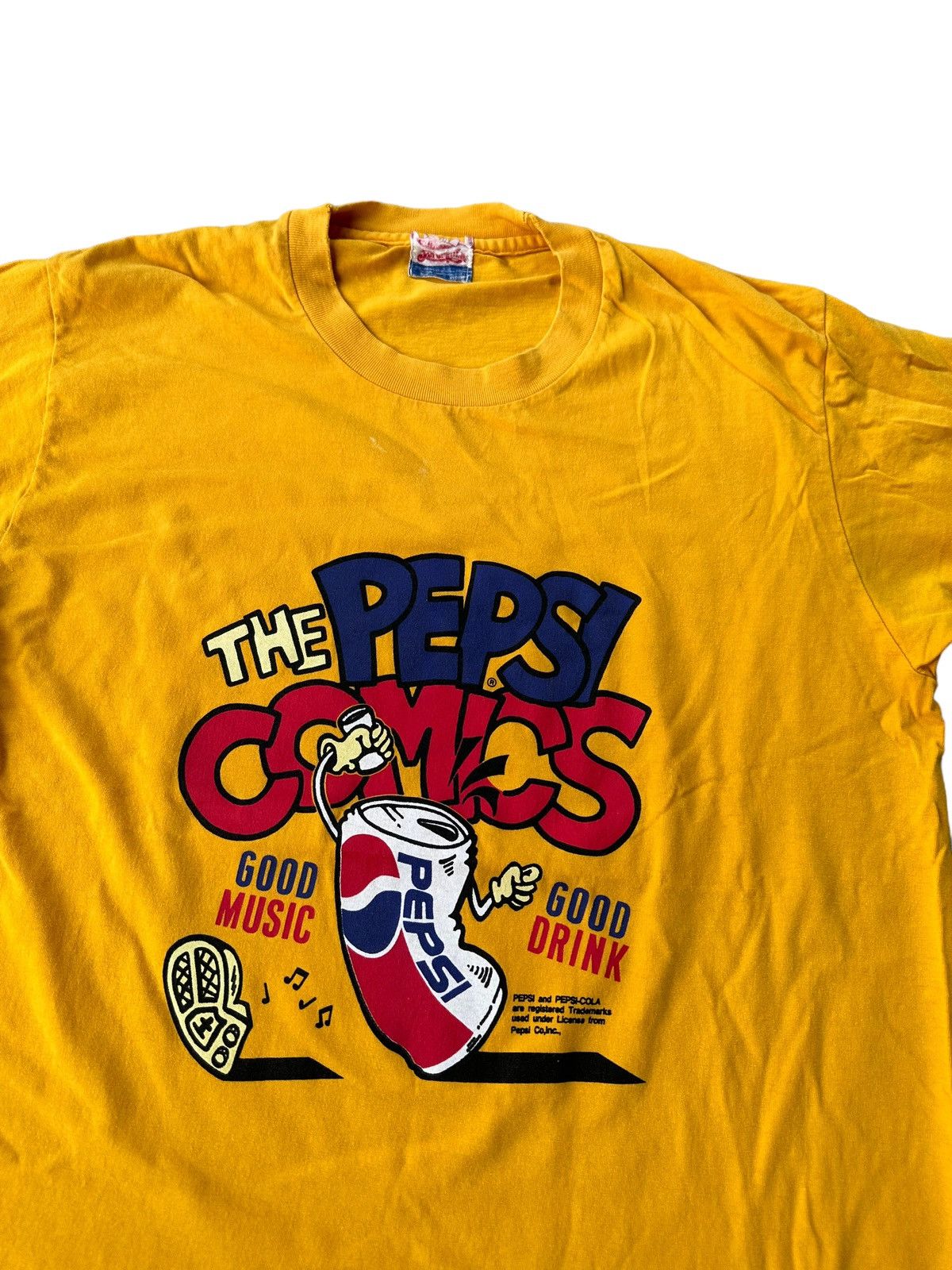 Vintage Vintage 90s Pepsi comics tshirt Size US M / EU 48-50 / 2 - 3 Thumbnail