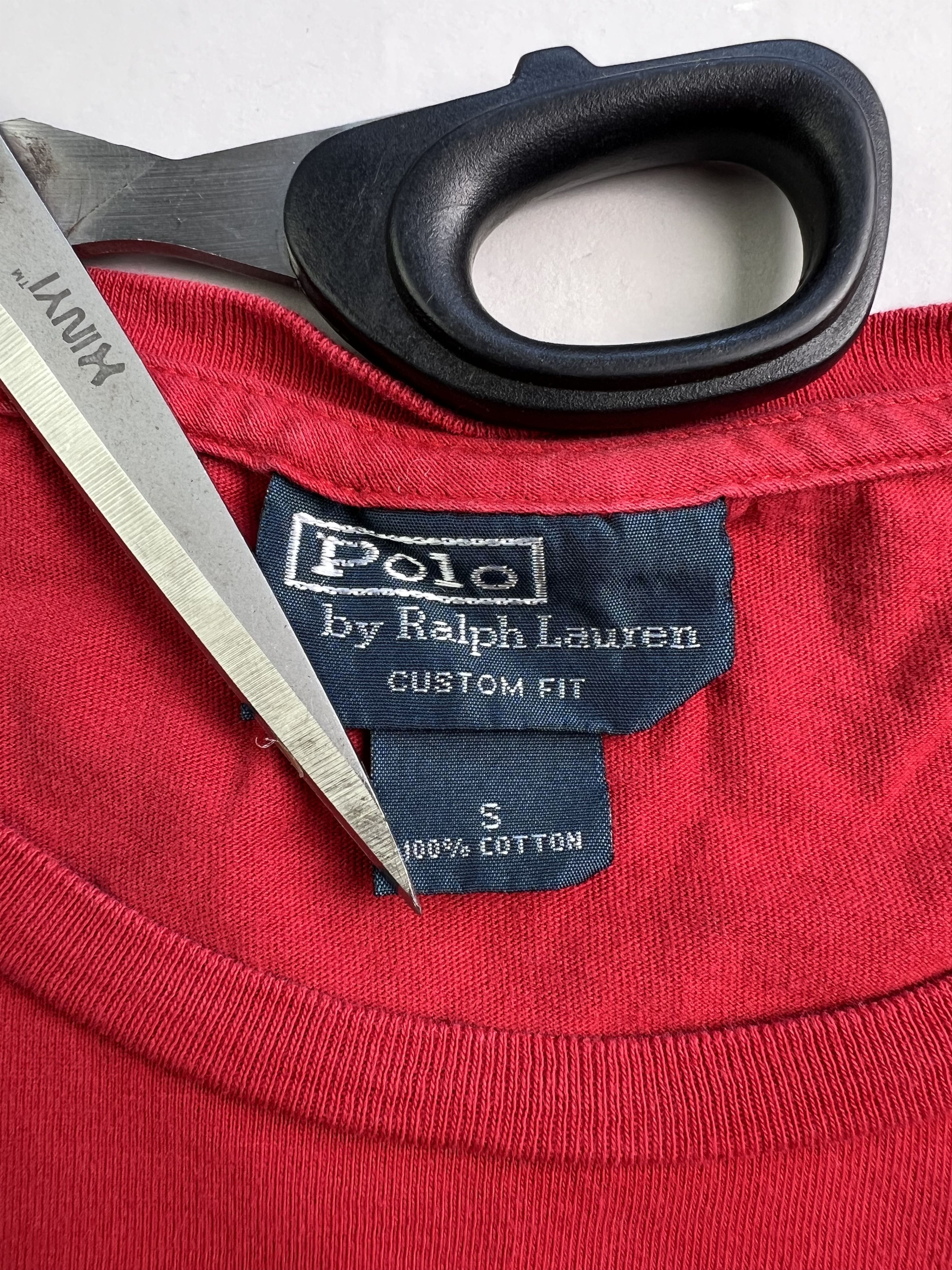 Ralph Lauren Ralph Lauren Big Print T-Shirt Red Small Size US S / EU 44-46 / 1 - 3 Thumbnail
