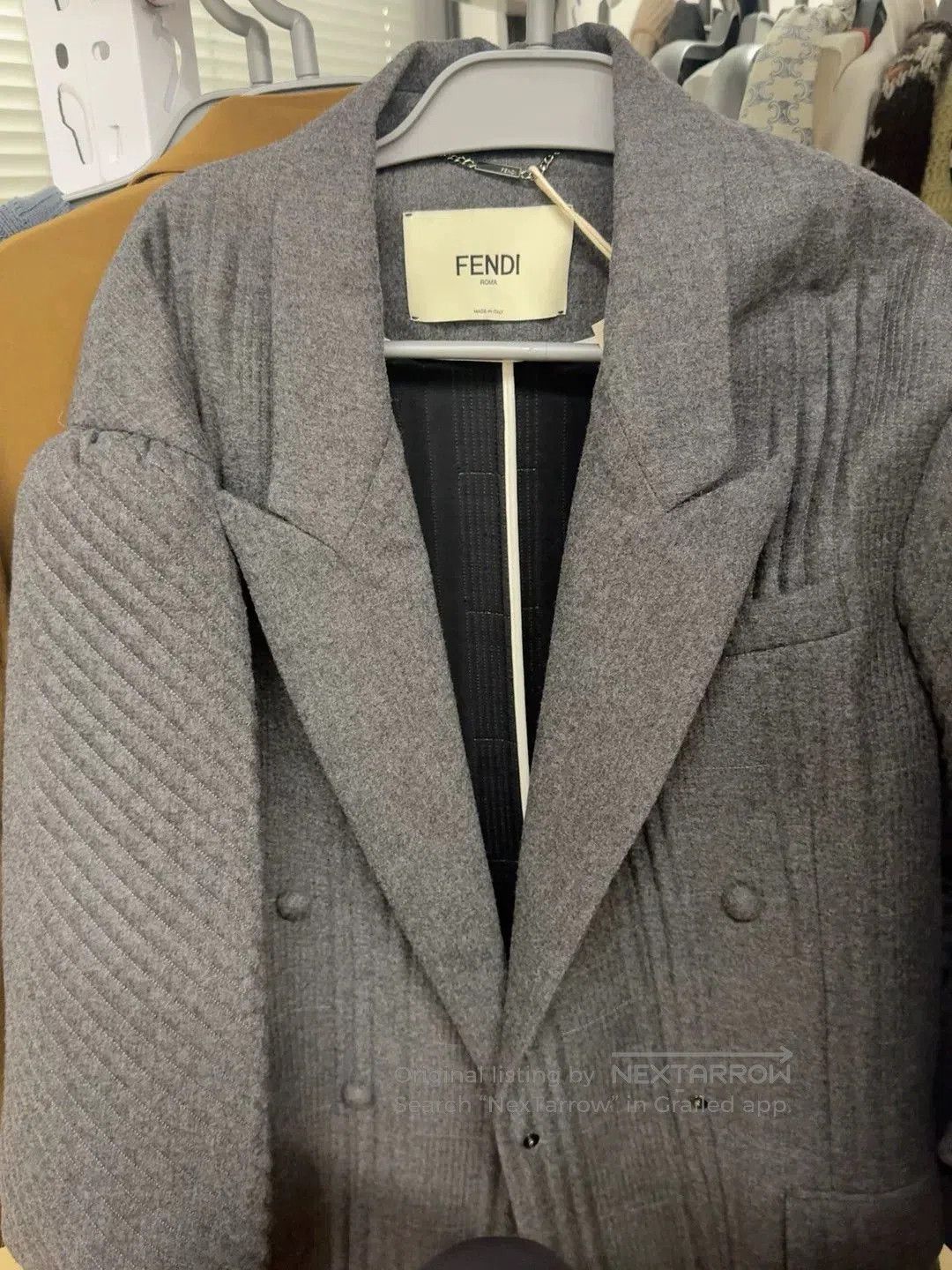 Fendi Fendi Gray Double. Size US XXS / EU 40 - 1 Thumbnail