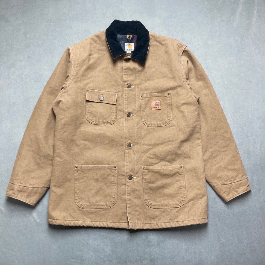 Carhartt Carhartt Blanket-lined Duck Canvas Chore Coat Mens L TALL Size US L / EU 52-54 / 3 - 1 Thumbnail