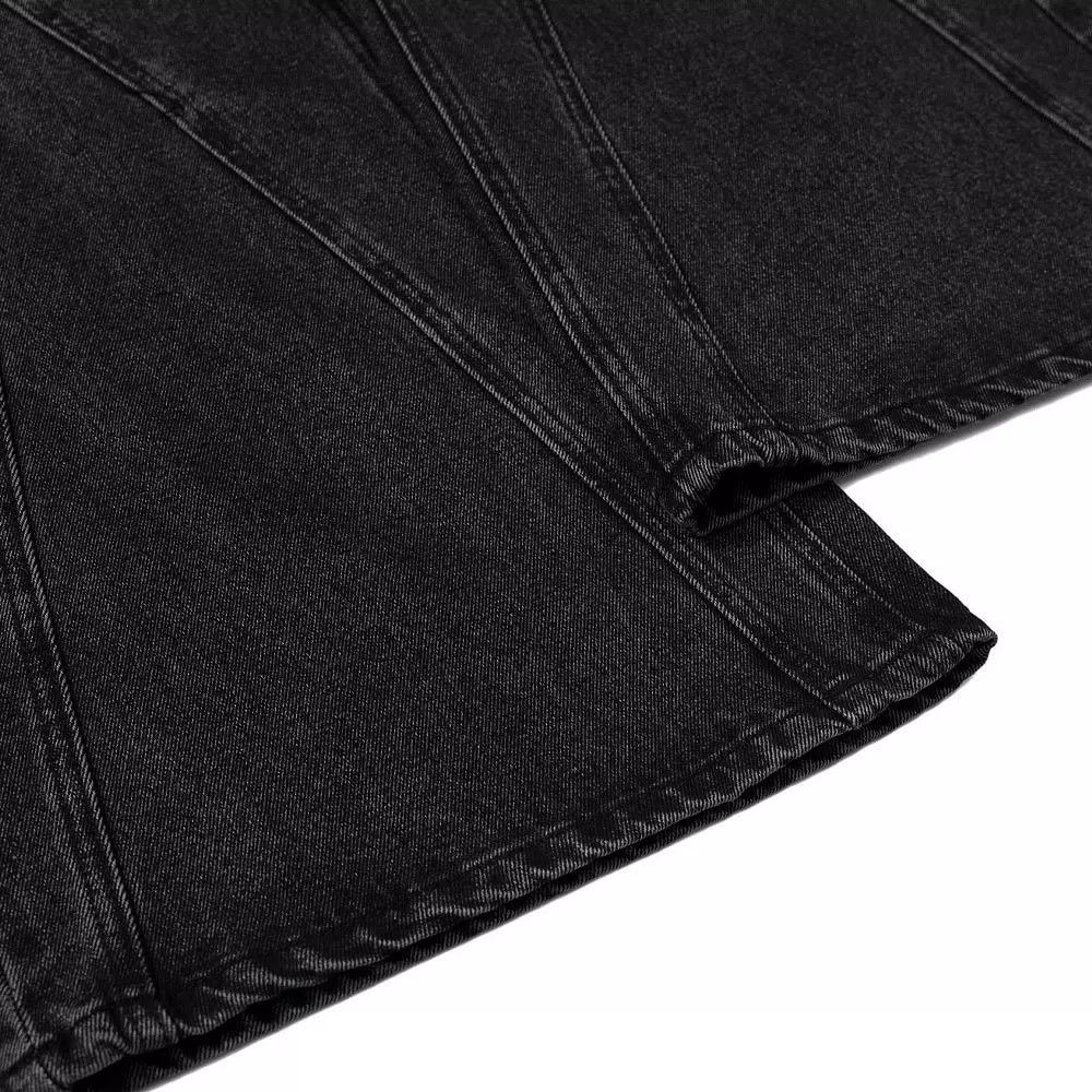 Vintage American men's distressed loose flared washed jeans Size US 32 / EU 48 - 6 Thumbnail