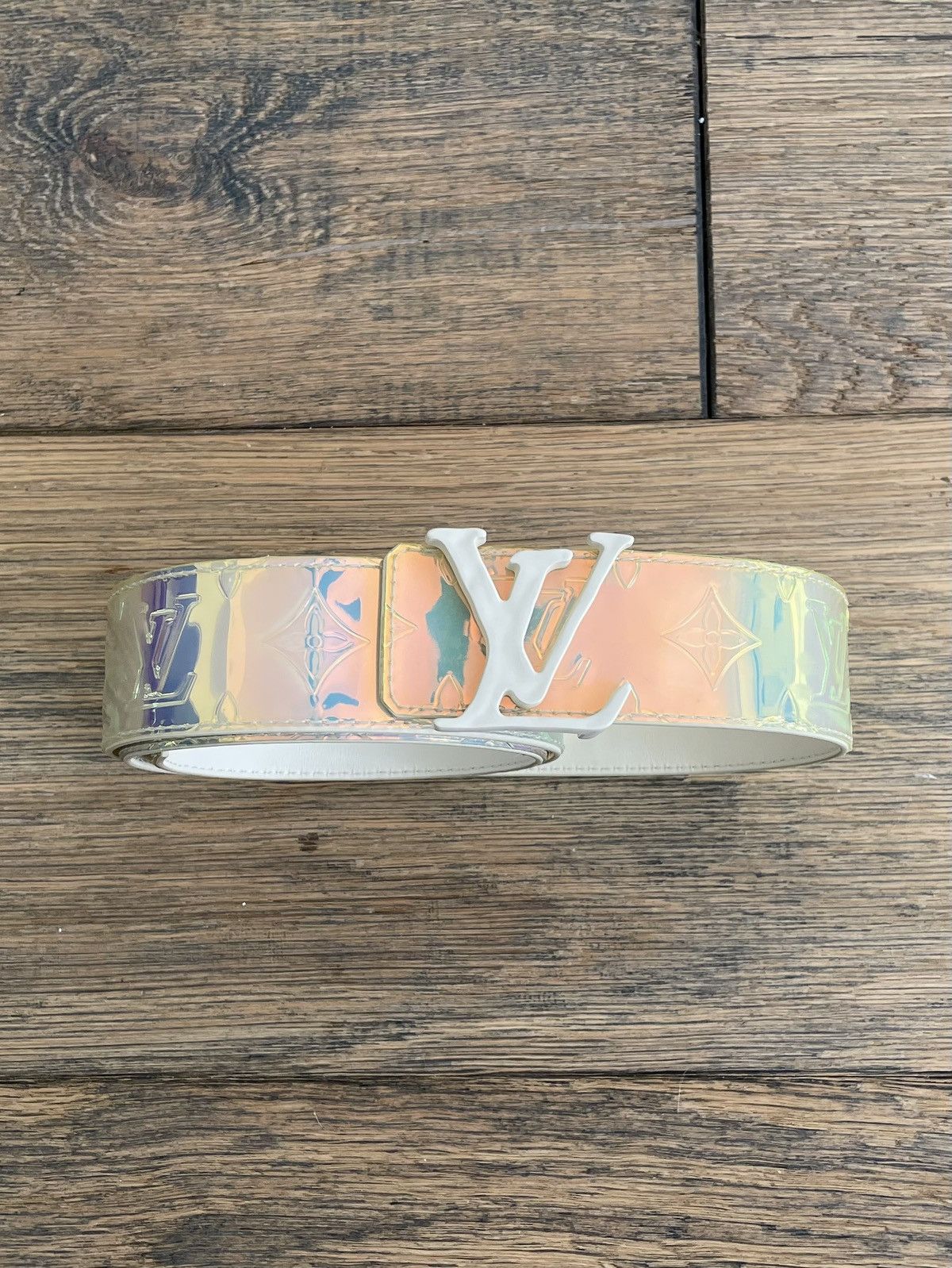 Louis Vuitton Monogram Chrome Belt