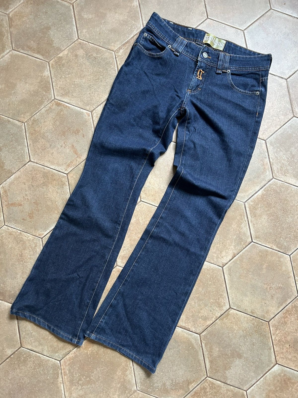 John Galliano Galliano Jeans denim vintsge Size 30" / US 8 / IT 44 - 2 Thumbnail