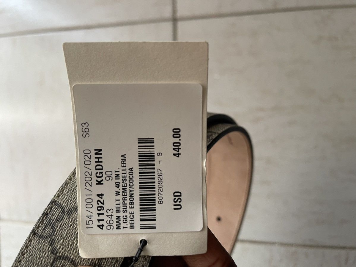 Gucci Gucci mens belts beige Size 32 - 4 Thumbnail