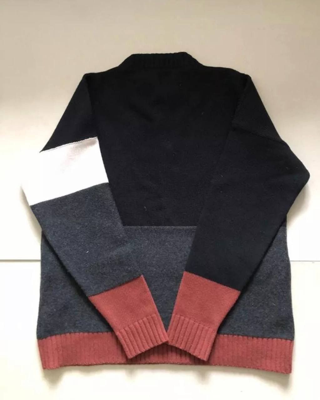 Off-White 💥NEW💥 OFF-WHITE SWEATER COLOR BLOCK CREWNECK Size US S / EU 44-46 / 1 - 6 Thumbnail