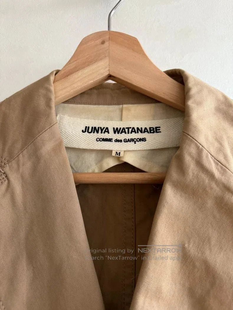 Junya Watanabe Junya Watanabe Khaki Vintage Jacket Size US M / EU 48-50 / 2 - 2 Thumbnail