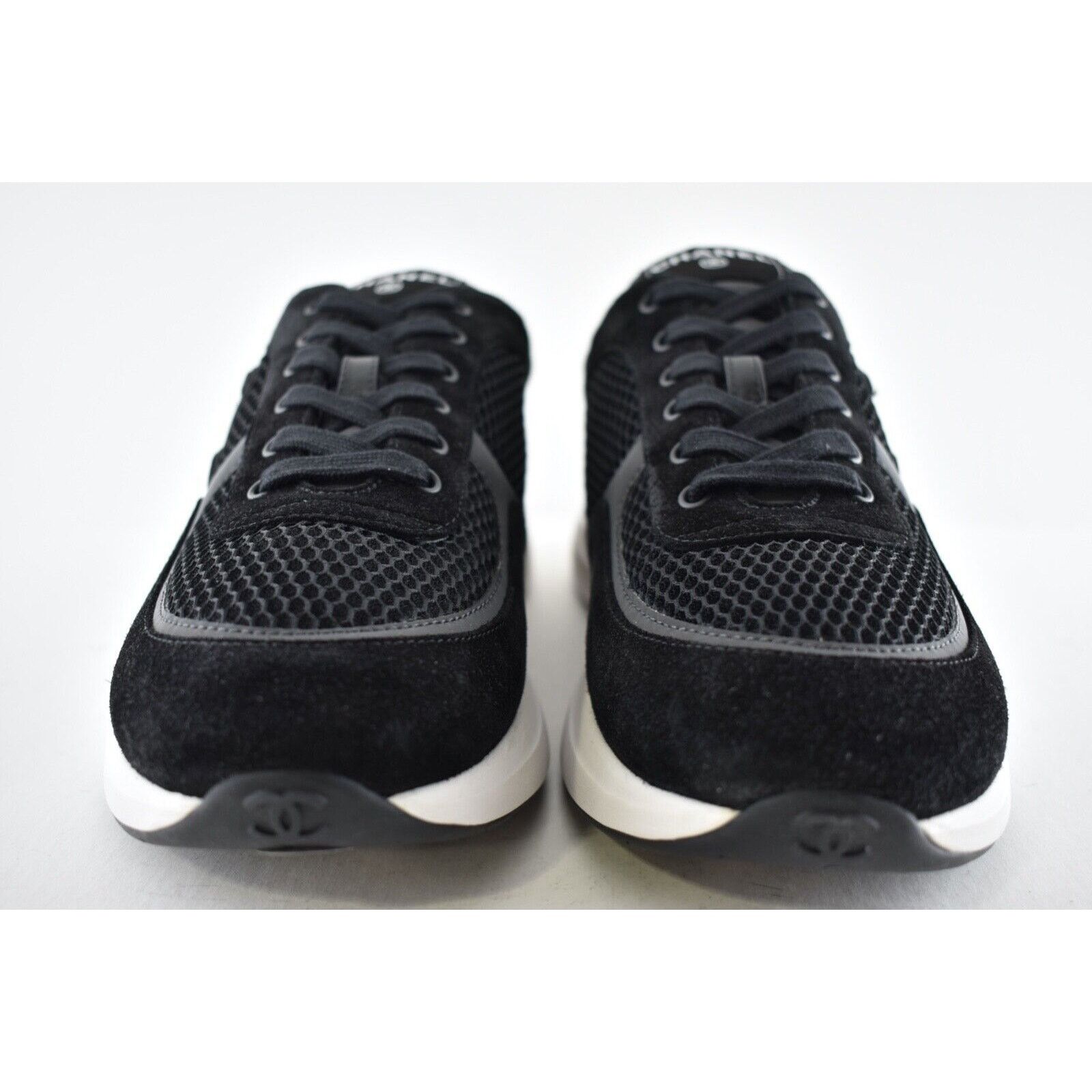 Chanel Chanel 22P Suede Low Top Lace Up Trainer Sneaker 45 12 Size US 12 / EU 45 - 7 Thumbnail
