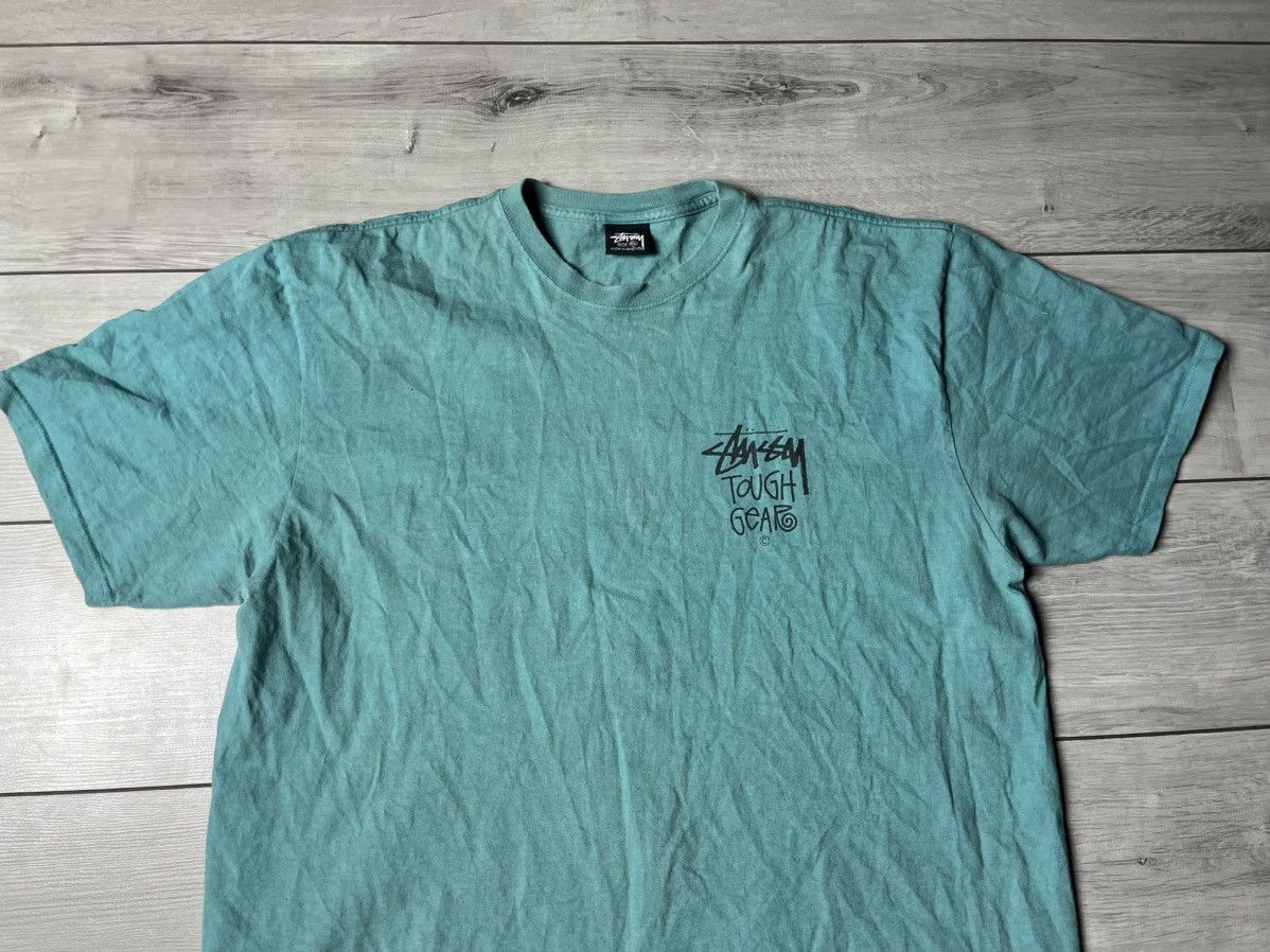 Stussy Stussy tough gear tshirt spell out size XLarge Size US XL / EU 56 / 4 - 3 Thumbnail