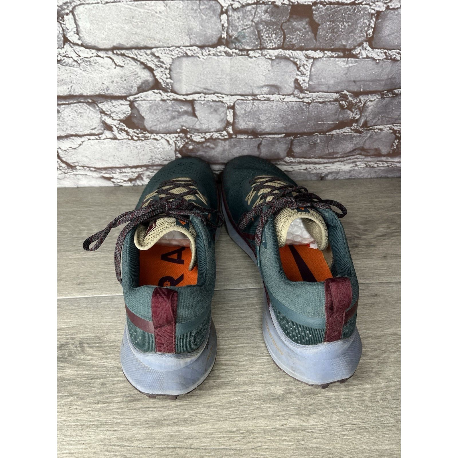 Nike NIKE React Pegasus Trail 4 Deep Jungle Night Maroon DJ6158-3 Size US 11 / EU 44 - 6 Thumbnail