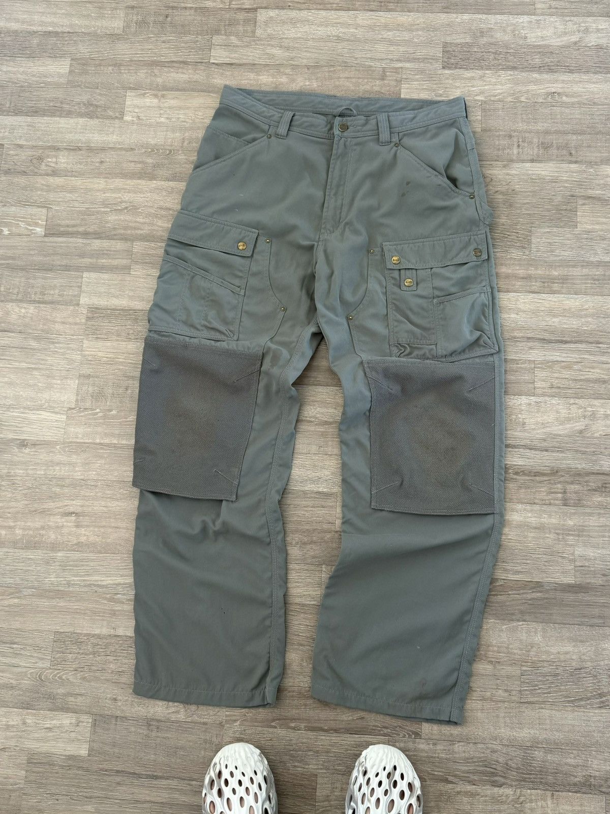 Carhartt Carhartt Y2k Cargo Single Knee Military Work Rap Pants Sk8 Size US 36 / EU 52 - 13 Thumbnail