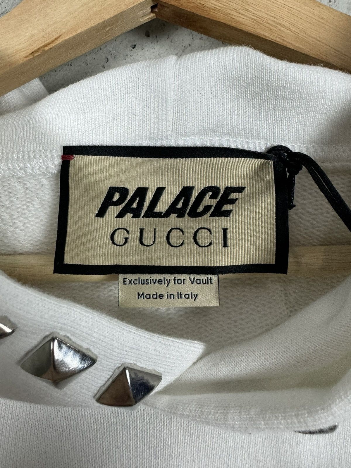 Gucci × Palace Palace x Gucci Printed Cotton Jersey Stud Sweatshirt -Size M Size US M / EU 48-50 / 2 - 7 Thumbnail