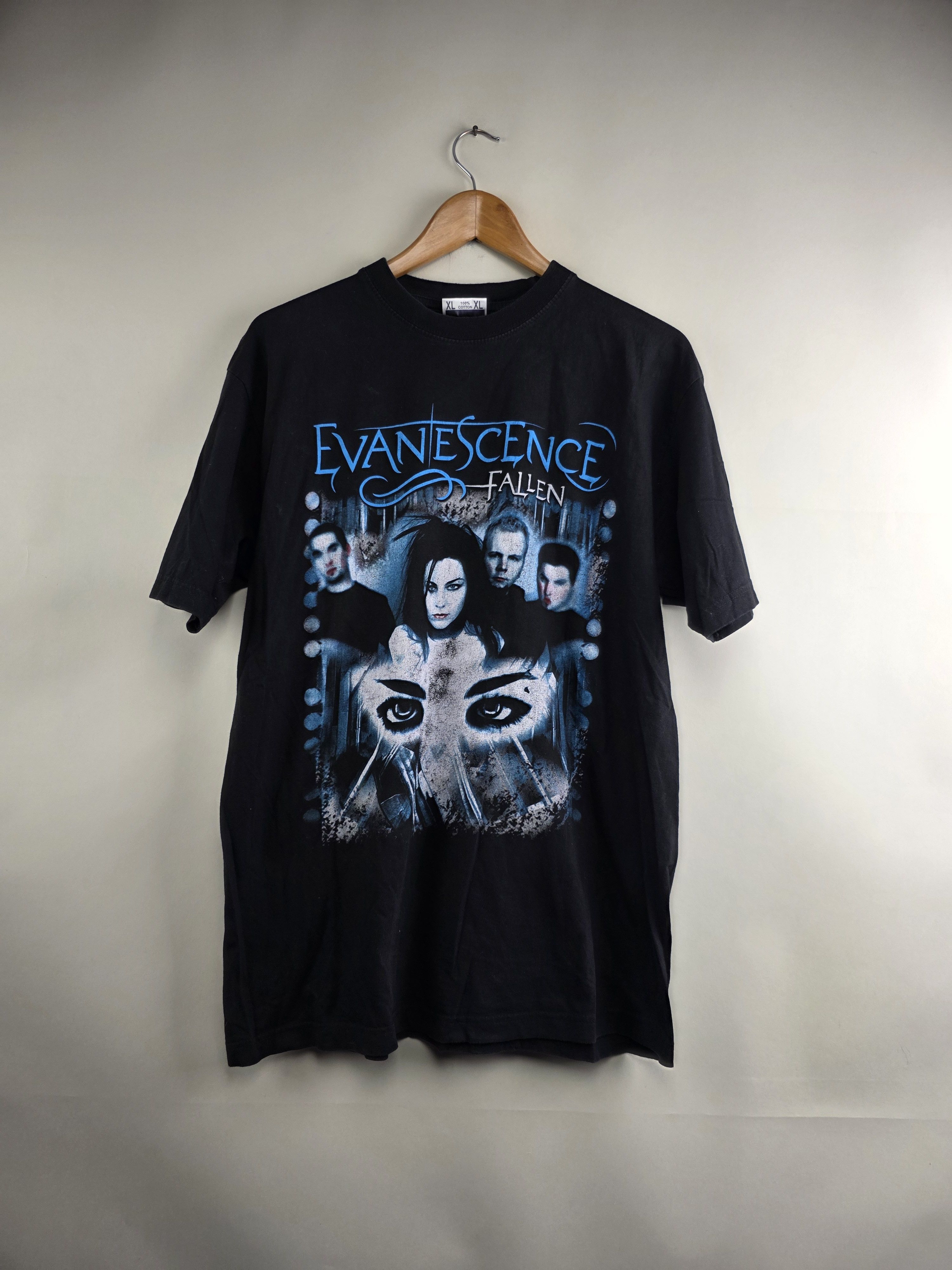 Band Tees × Vintage 2003 Evanescence Fallen XL 22.5" 29" Size US XL / EU 56 / 4 - 7 Thumbnail