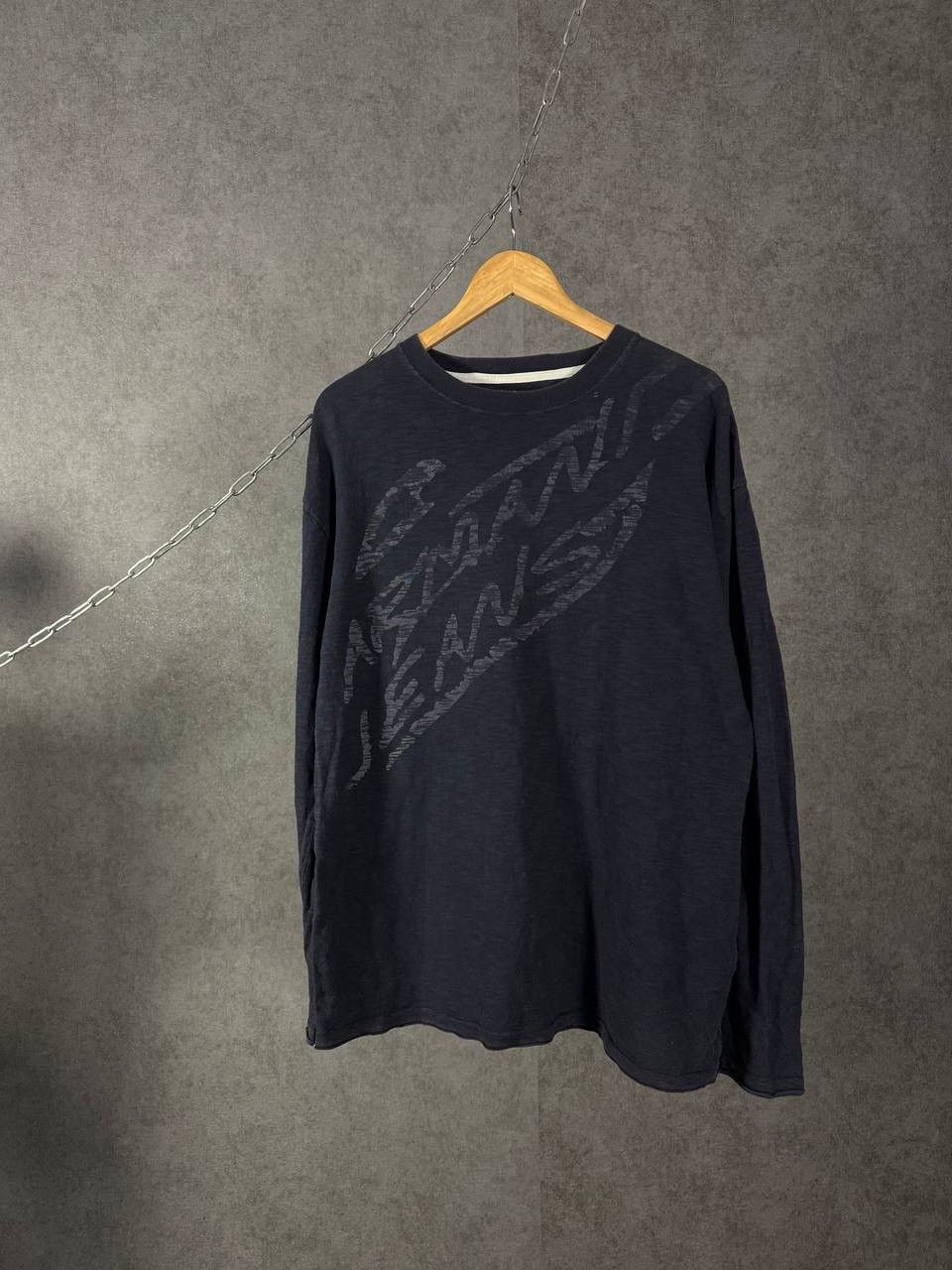 Armani Armani Jeans vintage designer luxury longsleeve Size US XL / EU 56 / 4 - 1 Thumbnail