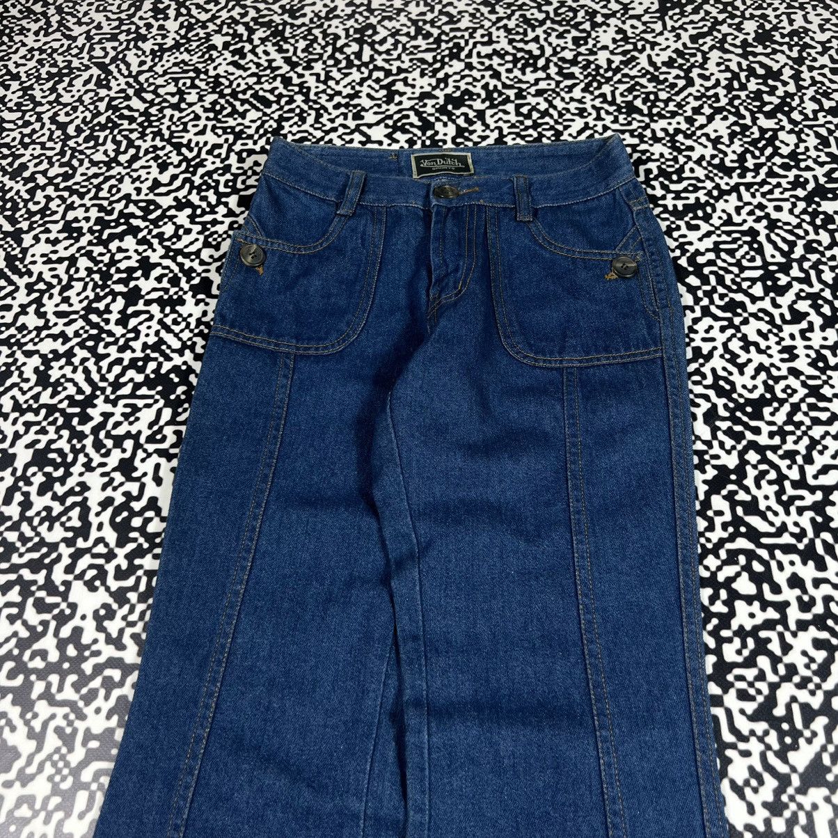 Von Dutch Vintage Y2K Von Dutch Retro Sexy Flared Jeans 90s Style Size 25" / US 0 / IT 36 - 9 Thumbnail