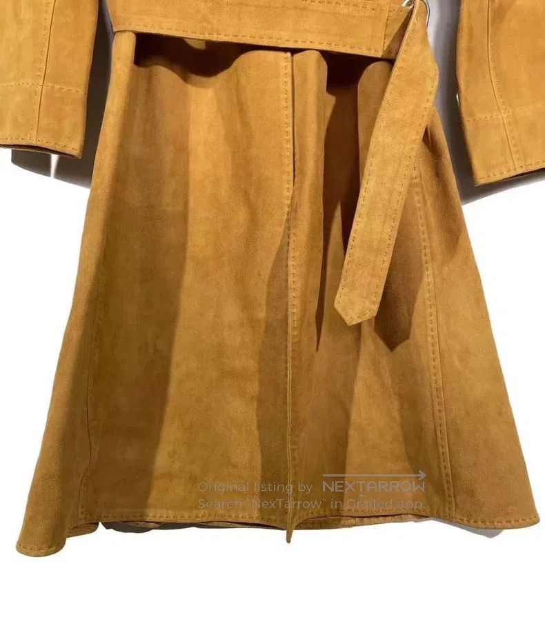 Hermes Hermes Leather Velvet Jacket Size XXS / US 00 / IT 34 - 7 Thumbnail