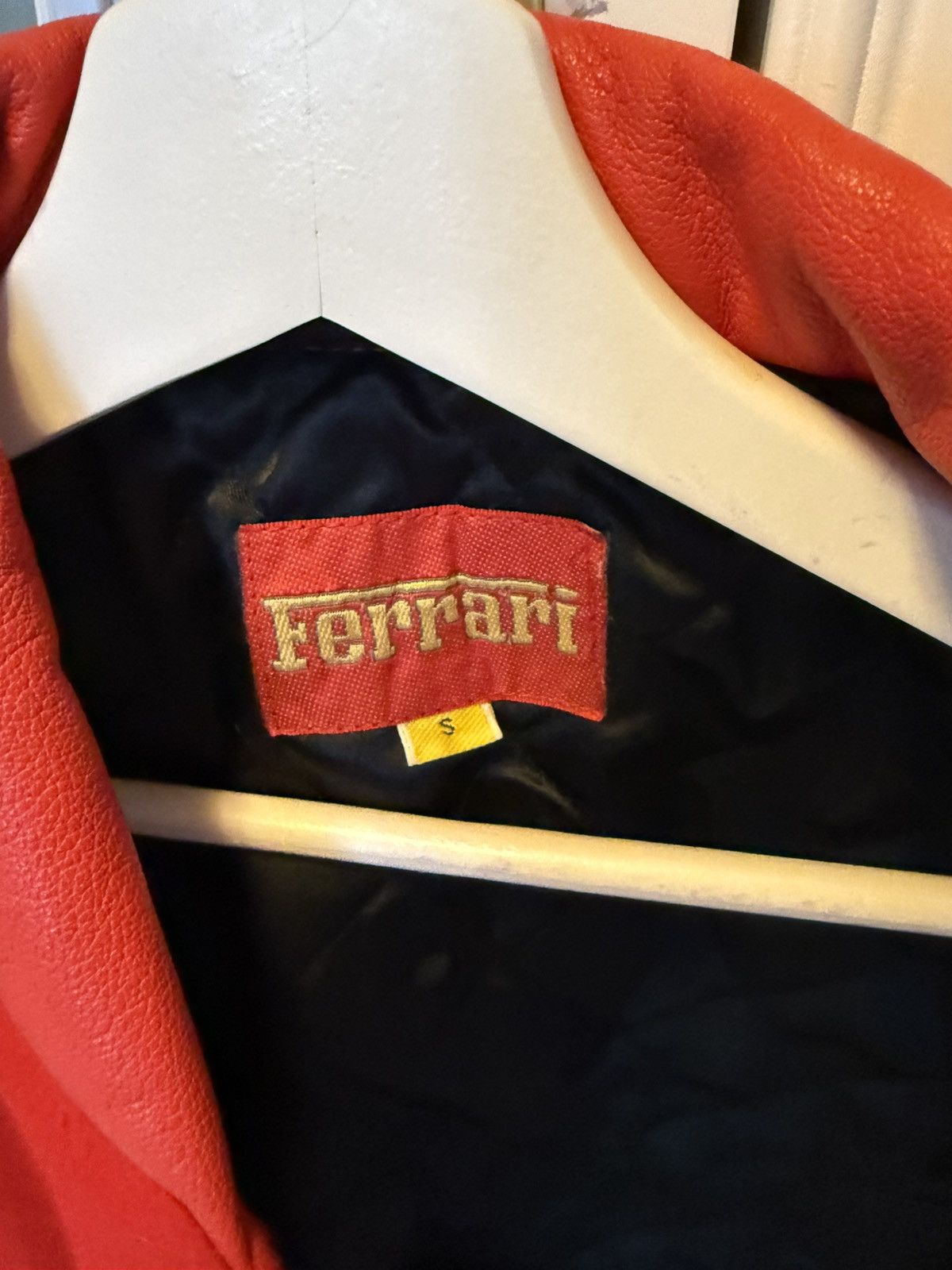 Ferrari Vintage Ferrari Official Bomber Jacket – Red Size US L / EU 52-54 / 3 - 3 Thumbnail