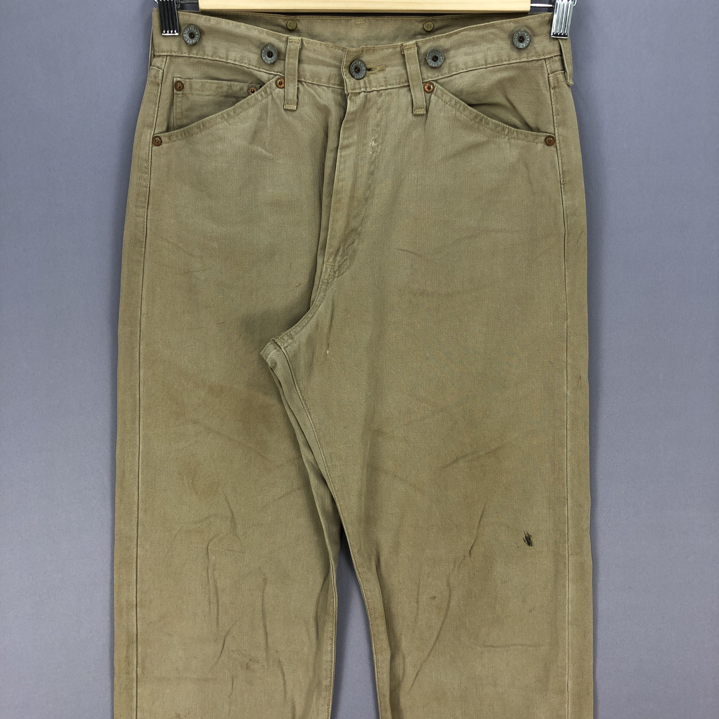 Levi's Vintage 90s Levi's Buckle Back Jeans Levi's 820 Brown Denim Size 28" / US 6 / IT 42 - 3 Thumbnail