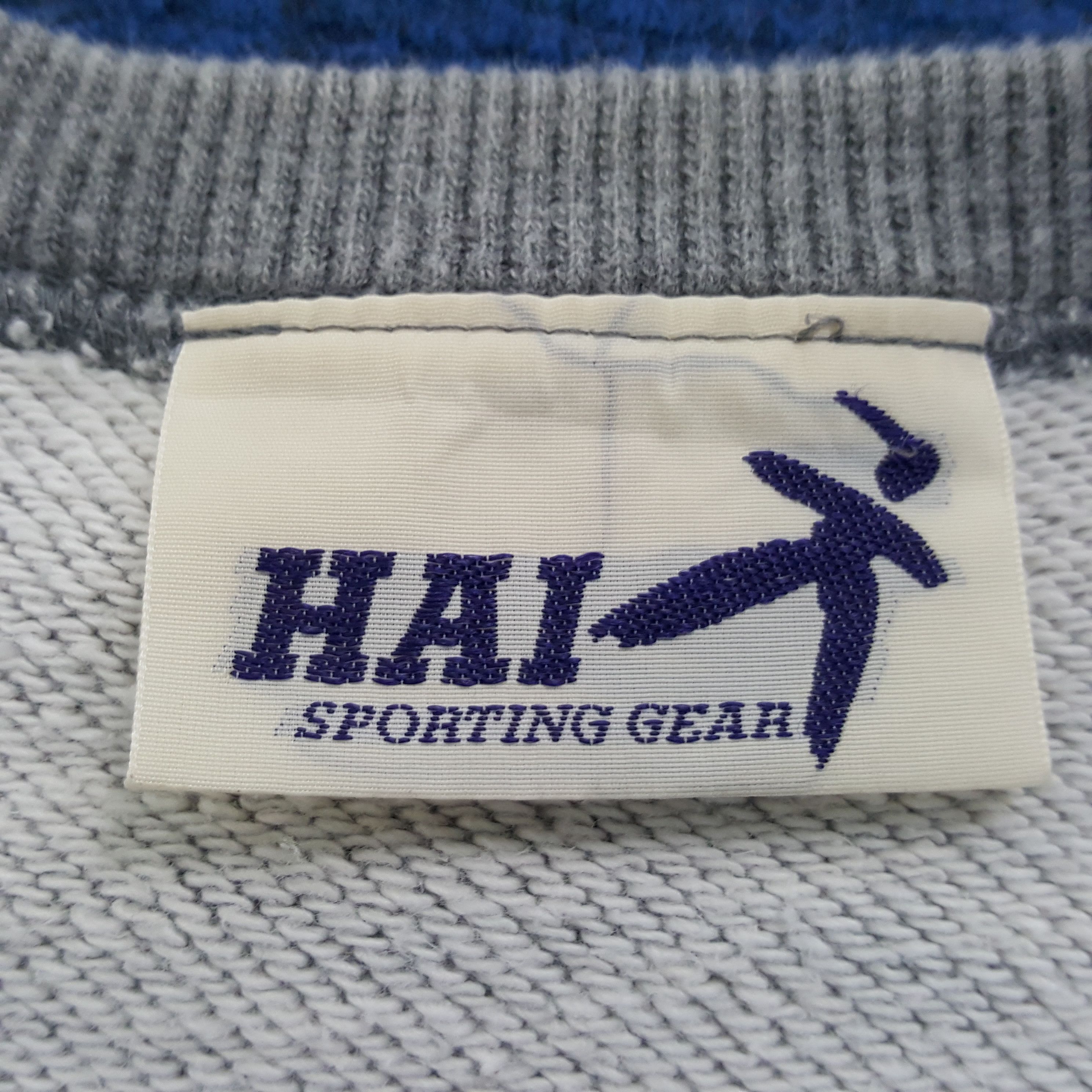 Hai Sporting Gear × Issey Miyake × Vintage Vintage Hai Sporting Gear by Issey Miyake Sweatshirt C140N23 Size US M / EU 48-50 / 2 - 5 Thumbnail