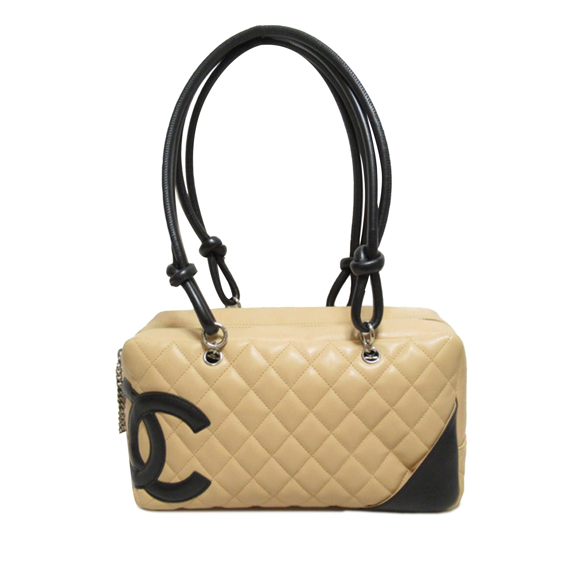 image of Chanel Cambon Ligne Shoulder Bag in Brown, Women's