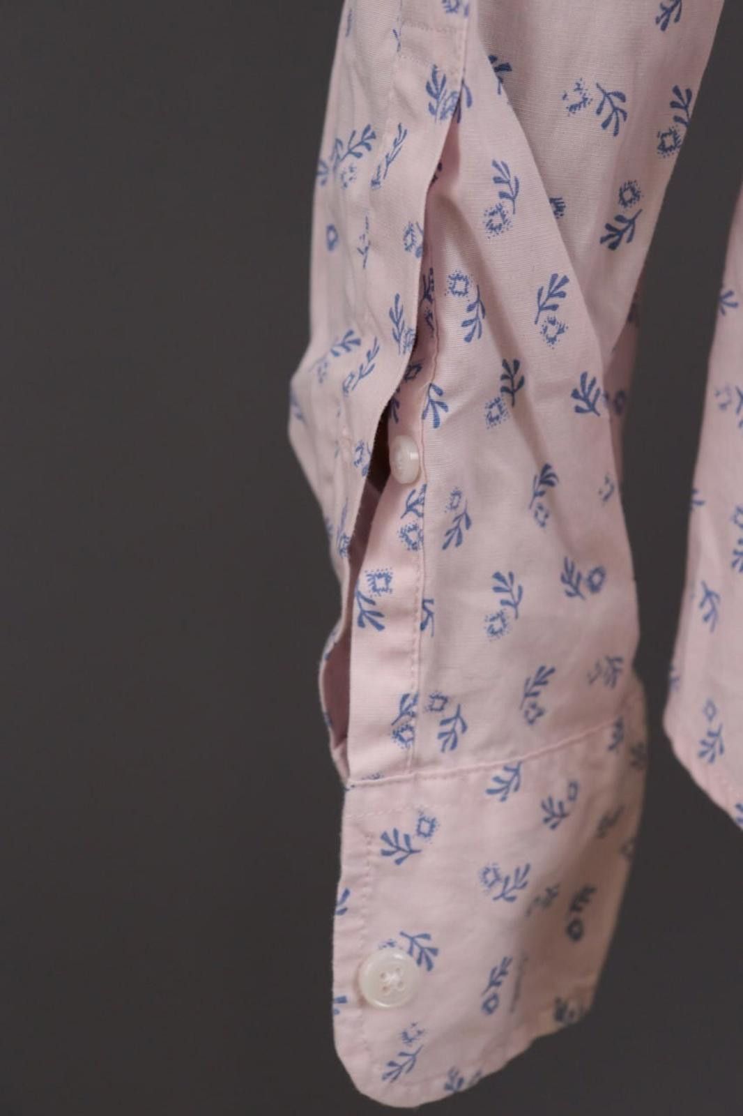 J.Crew J.Crew Slim Fit Pink Floral Dress Shirt Size 42 / L Size US L / EU 52-54 / 3 - 9 Thumbnail