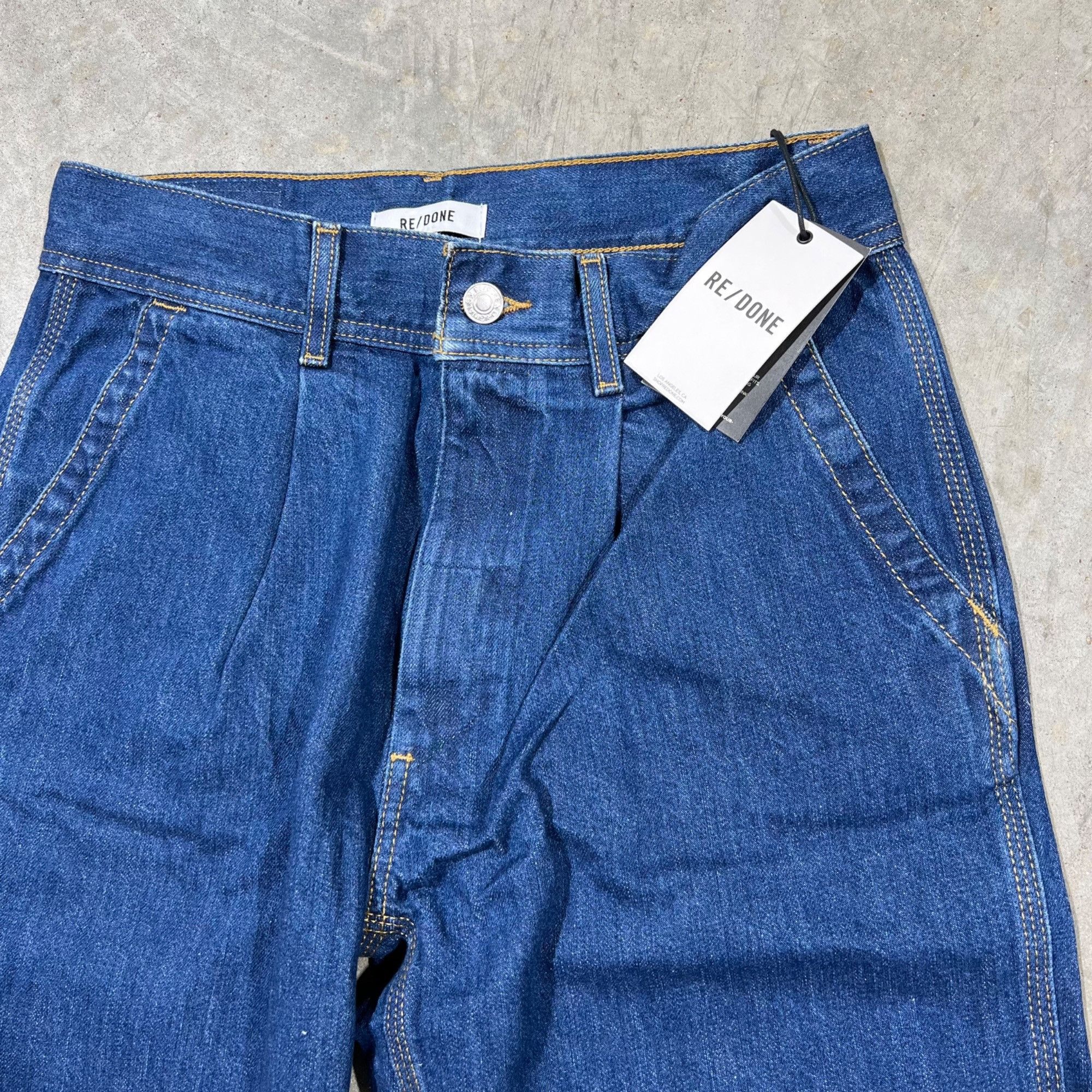 Levi's × RE/DONE $395 NWT RE/DONE x LEVI'S UTILITY LOOSE JEANS SZ 26 Size 26" / US 2 / IT 38 - 3 Thumbnail