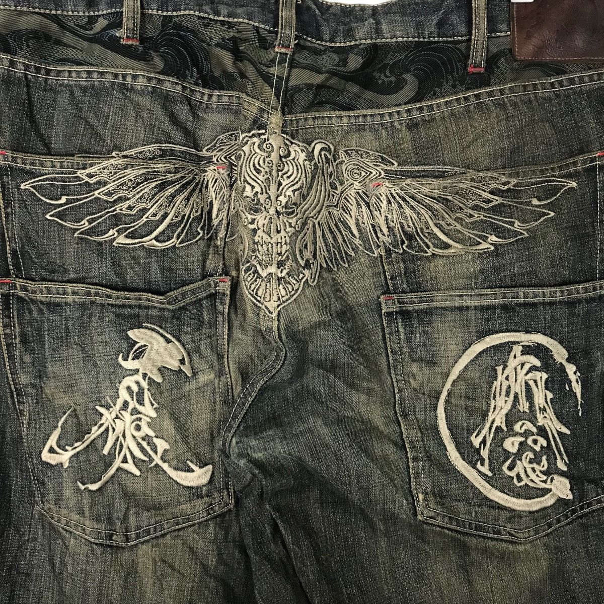Japanese Brand HARAKIRI JAPANESE DENIM Size US 35 - 9 Thumbnail