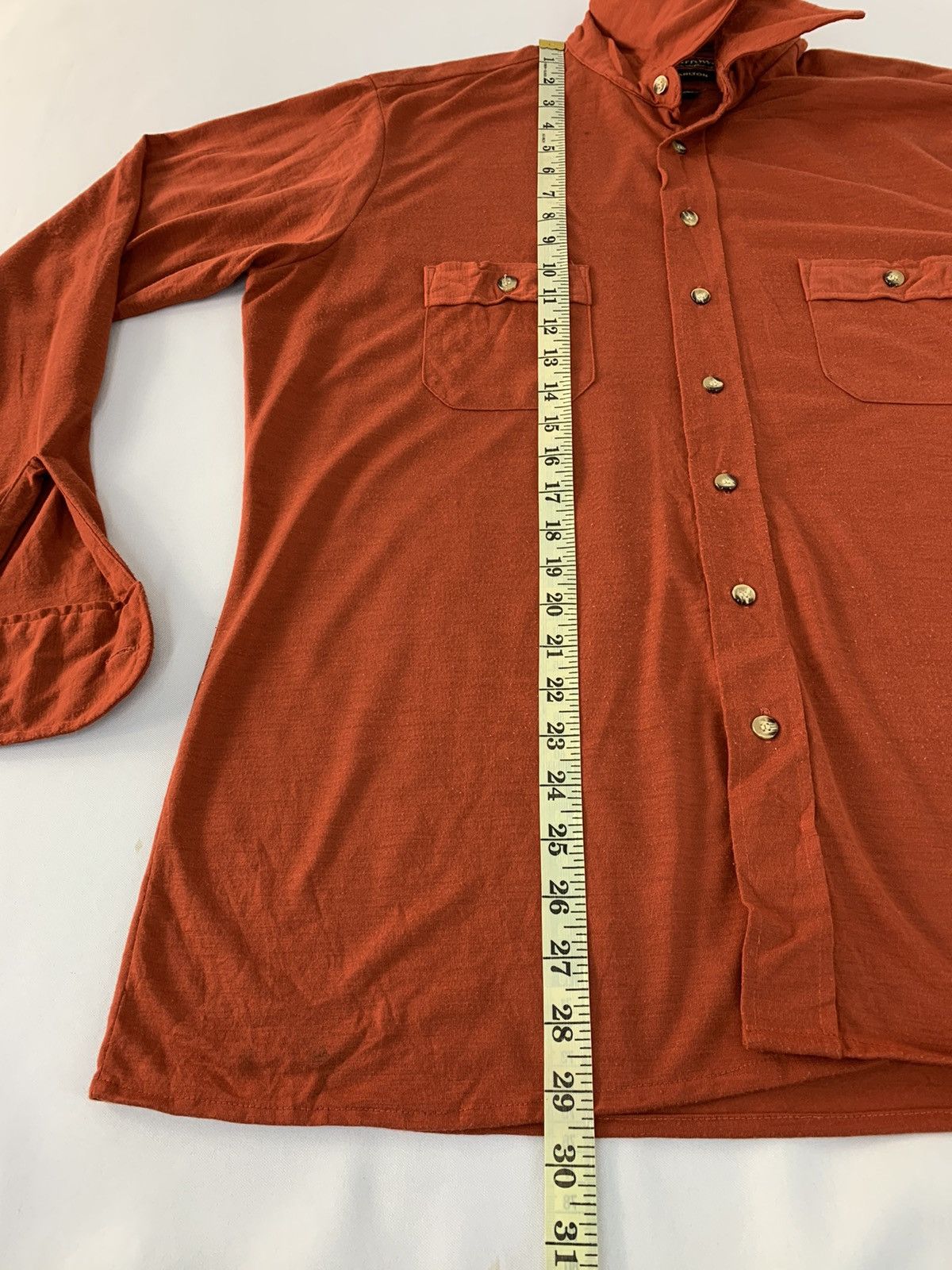 Arrow 80s Arrow Carlton America Shirtmaker Classic Double Pocket Size US XL / EU 56 / 4 - 11 Thumbnail