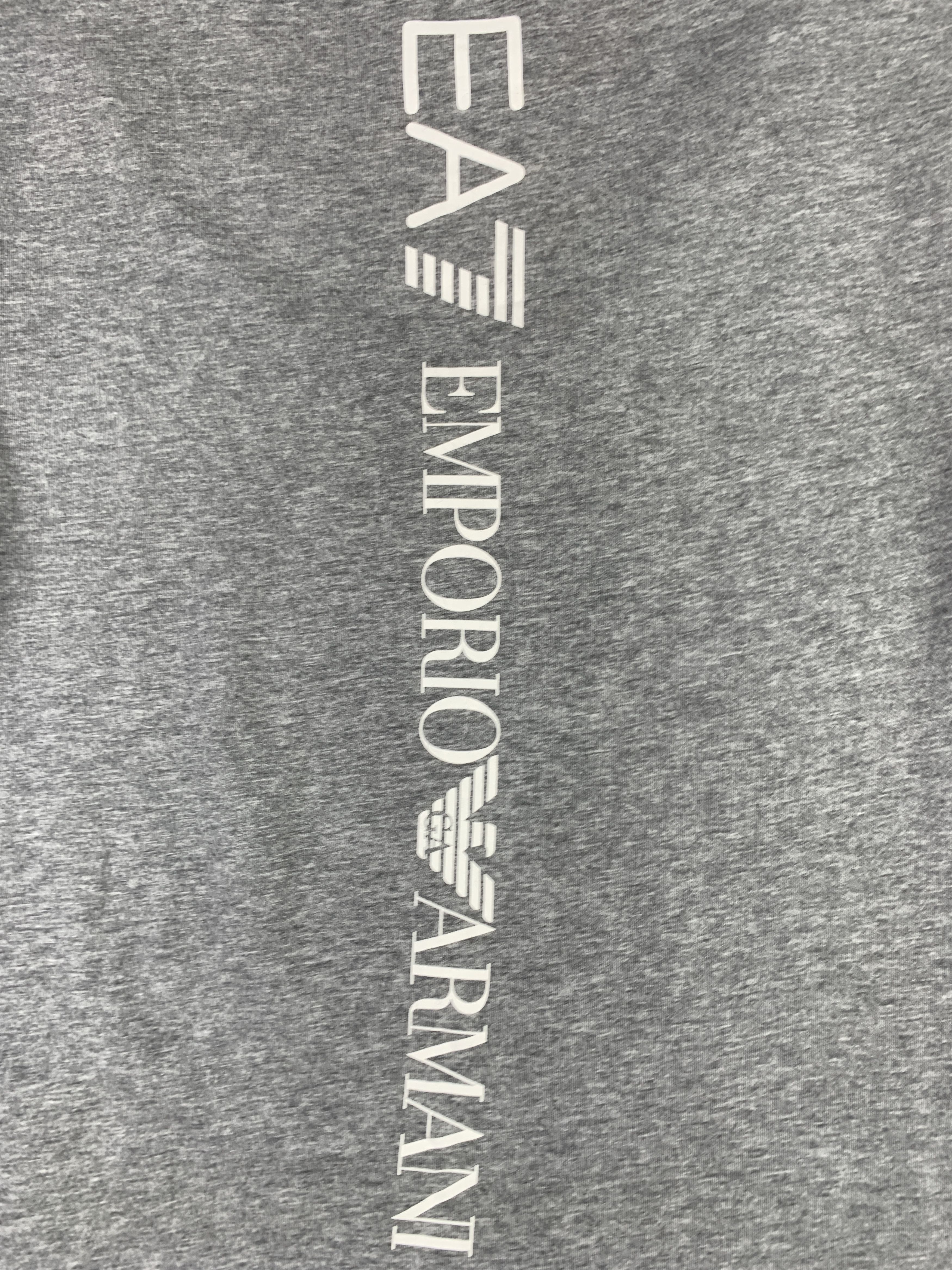 Emporio Armani Emporio Armani Gray V-neck Tee (M) Size M / US 6-8 / IT 42-44 - 9 Thumbnail