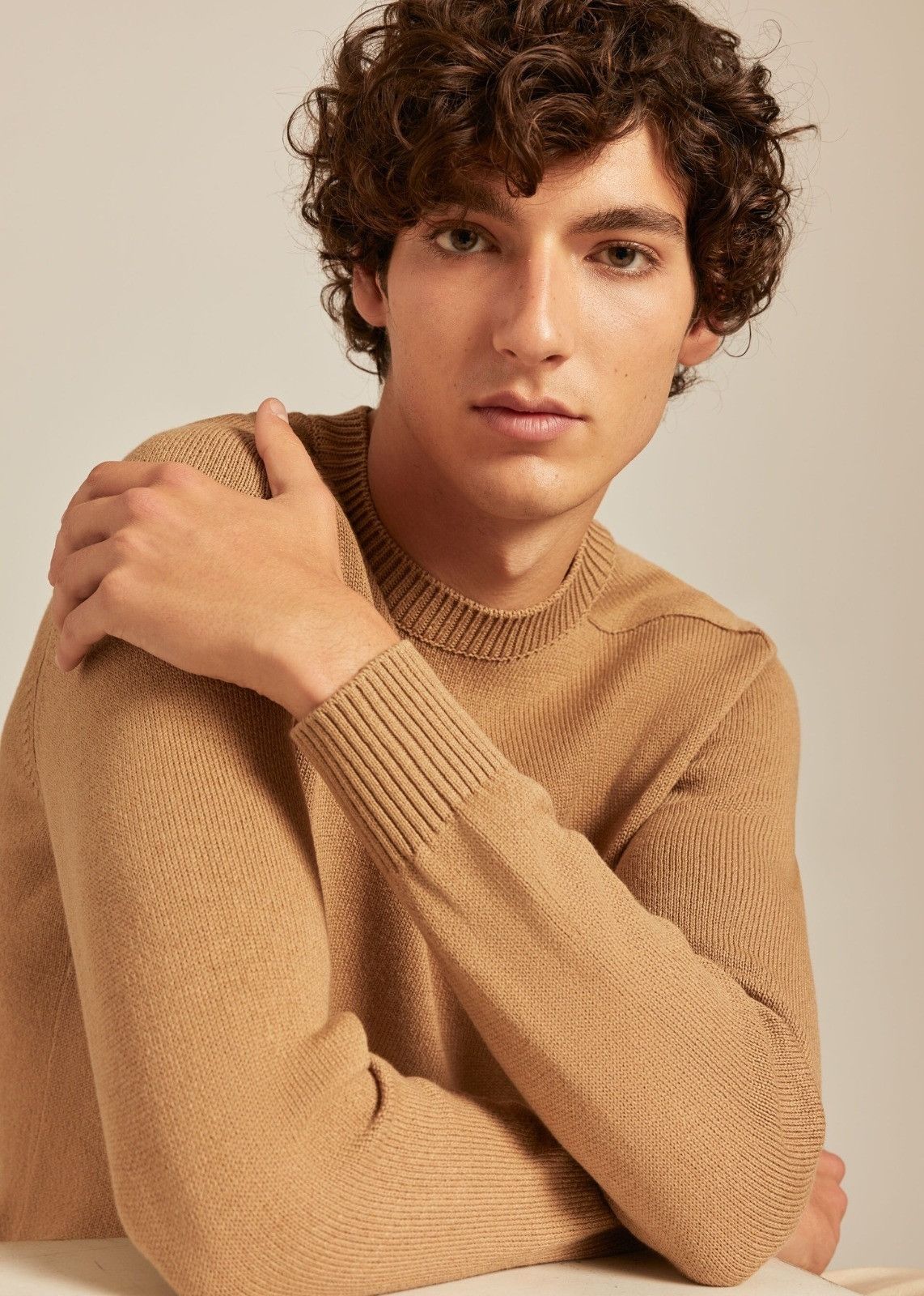 Loro Piana o1srvl11e1024 Girocollo Crewneck Sweater in Brown Size US S / EU 44-46 / 1 - 5 Thumbnail