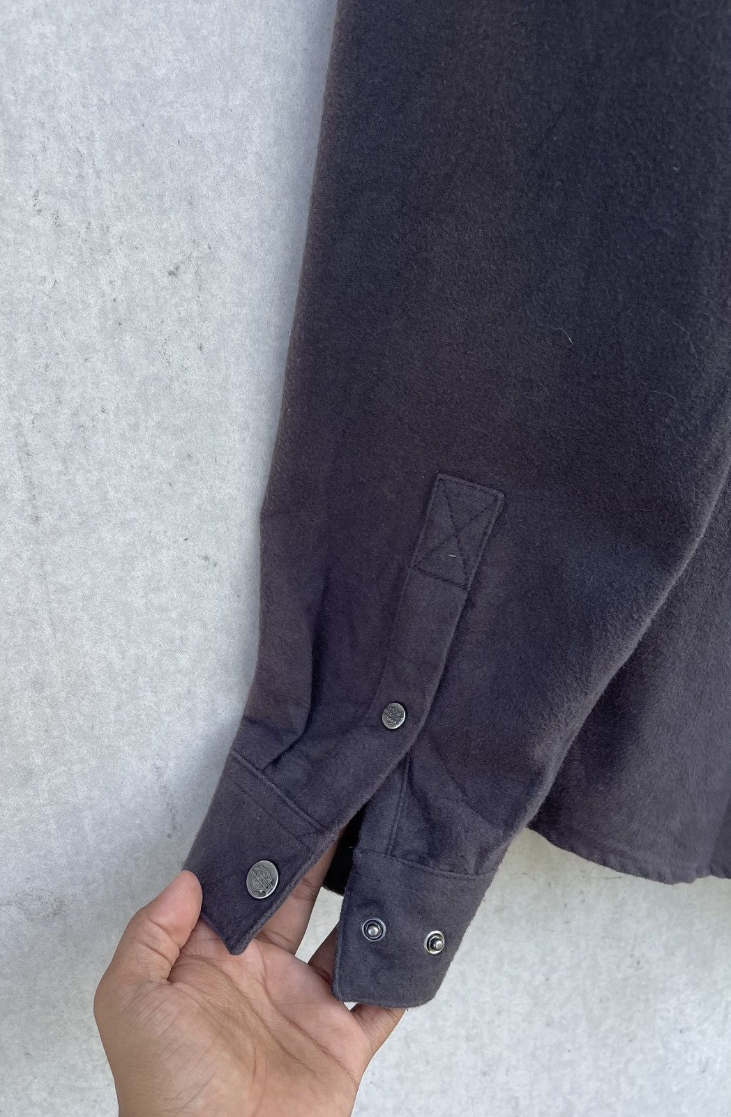 Harley Davidson F/W 2021 Harley Davidson Long-sleeve Work Shirt Snap Button Size US M / EU 48-50 / 2 - 8 Thumbnail