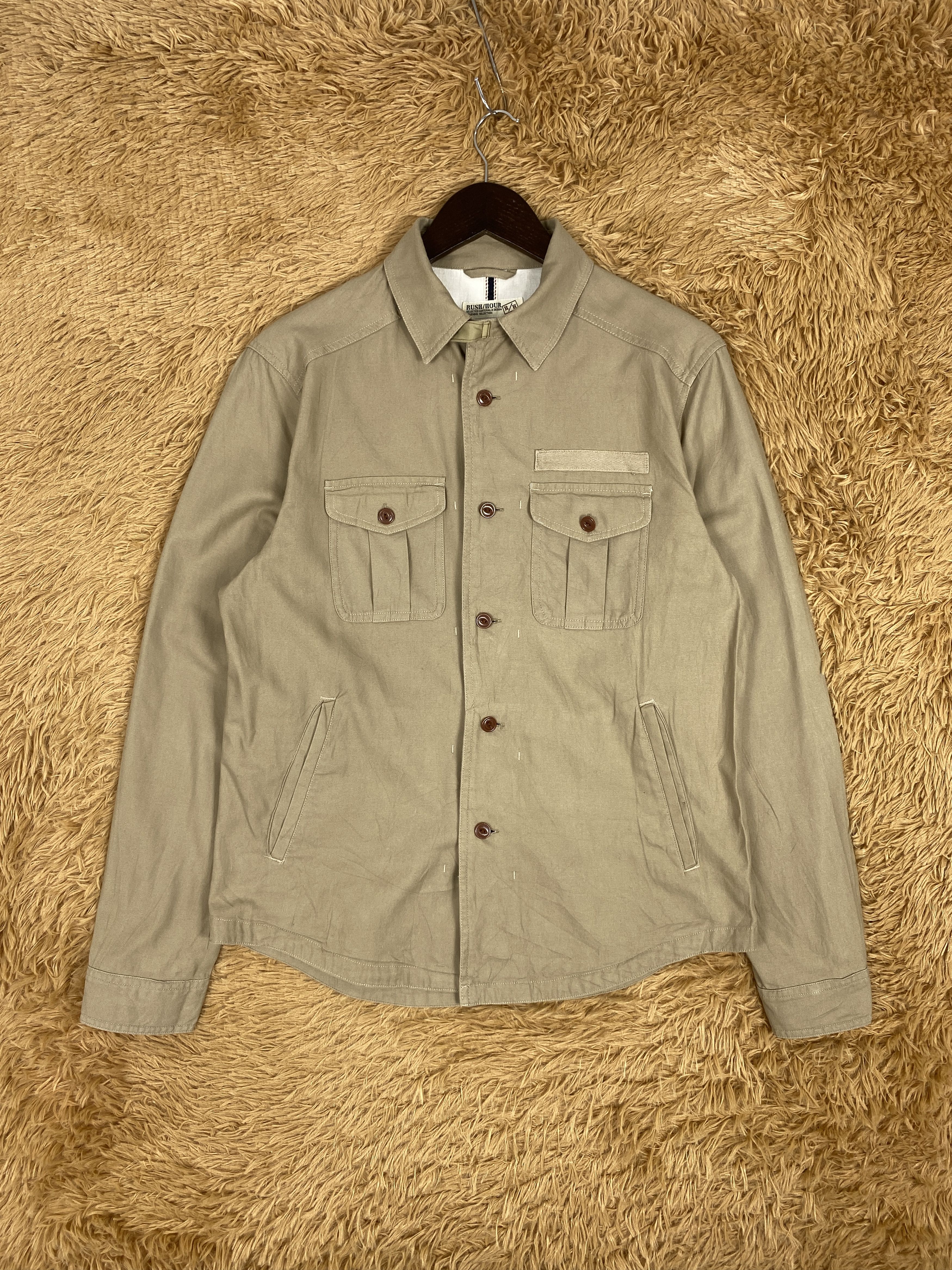 Japanese Brand Vintage Rush Hour Jacket PJ2470 Size US S / EU 44-46 / 1 - 1 Thumbnail