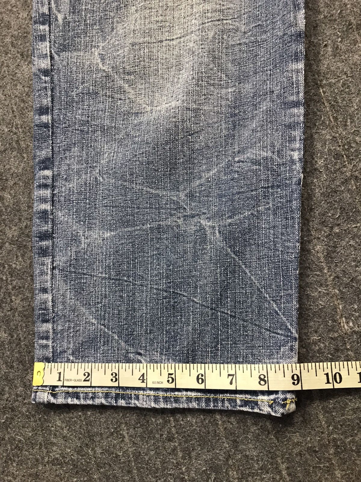 Japanese Brand × Vintage Vintage Japanese Brand Double Waist Denim Shorts Design Size US 36 / EU 52 - 19 Thumbnail