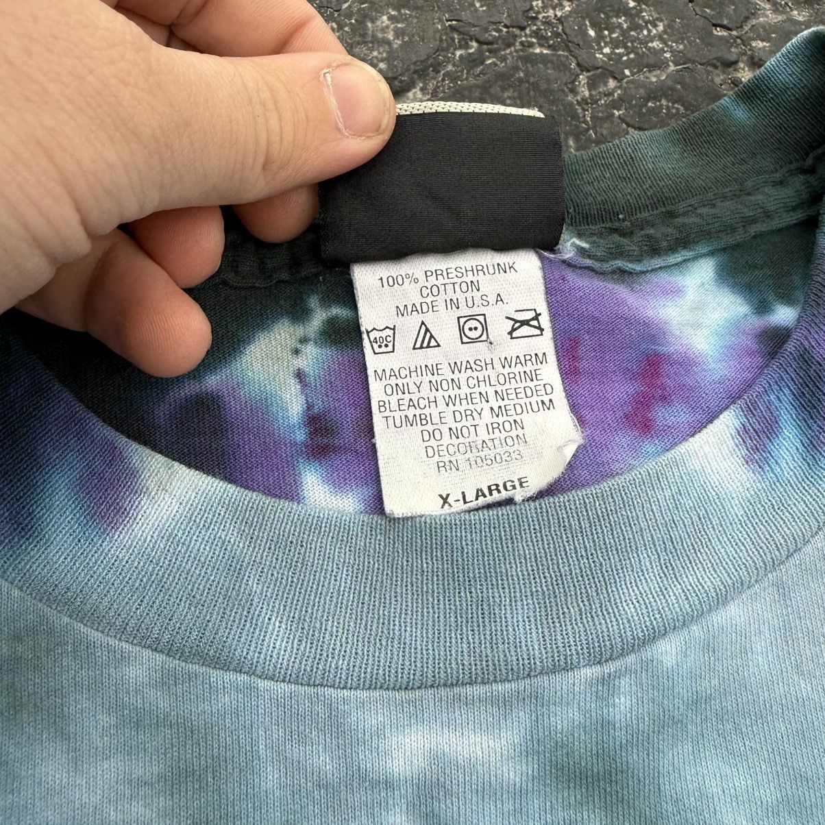 Liquid Blue × The Rolling Stones × Vintage Vintage Rolling Stones Tattoo Tye Dye Shirt Single Stitch XL Size US XL / EU 56 / 4 - 7 Thumbnail