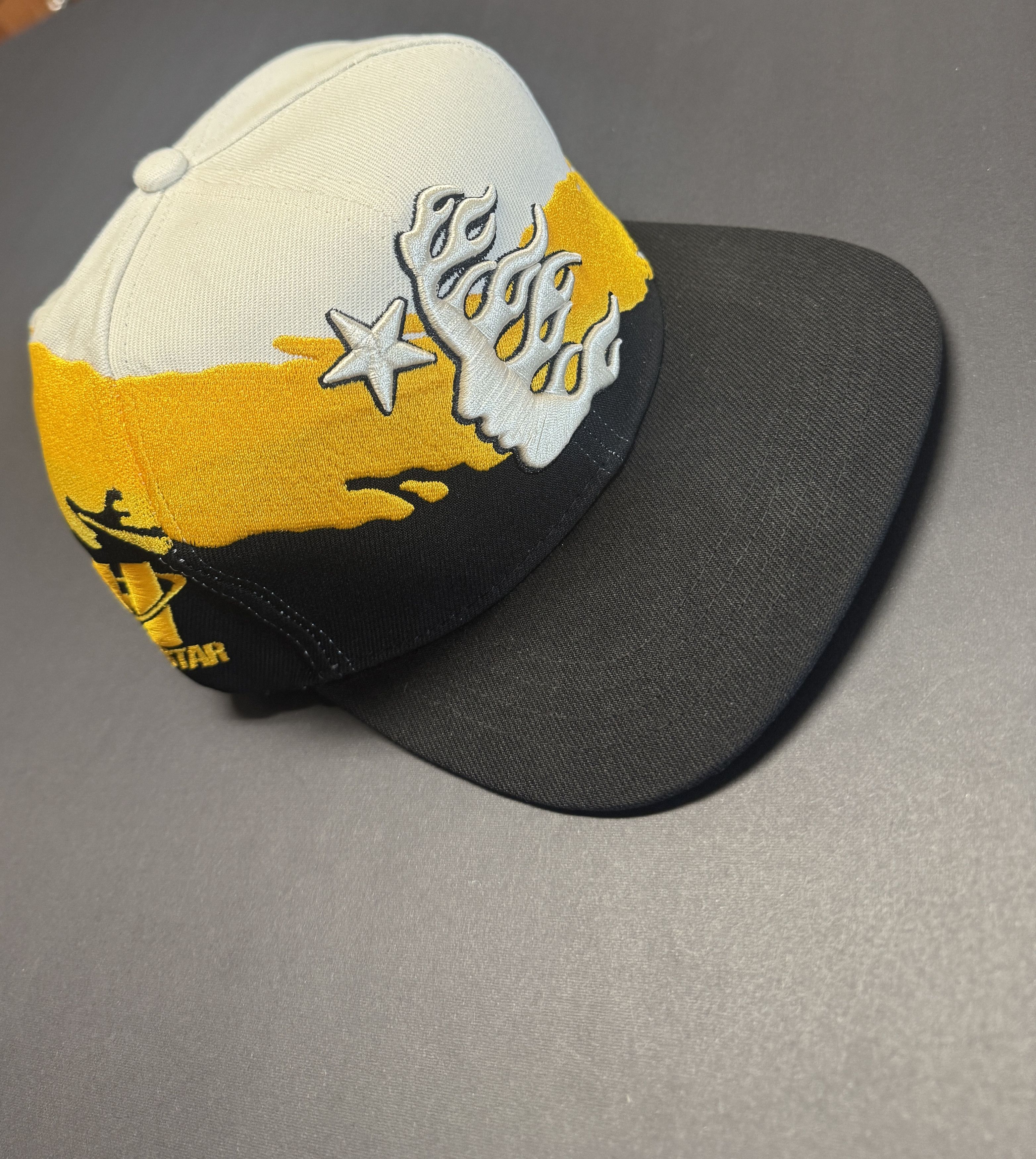 HELLSTAR Hellstar Rhinestone Logo SnapBack Black | Grailed