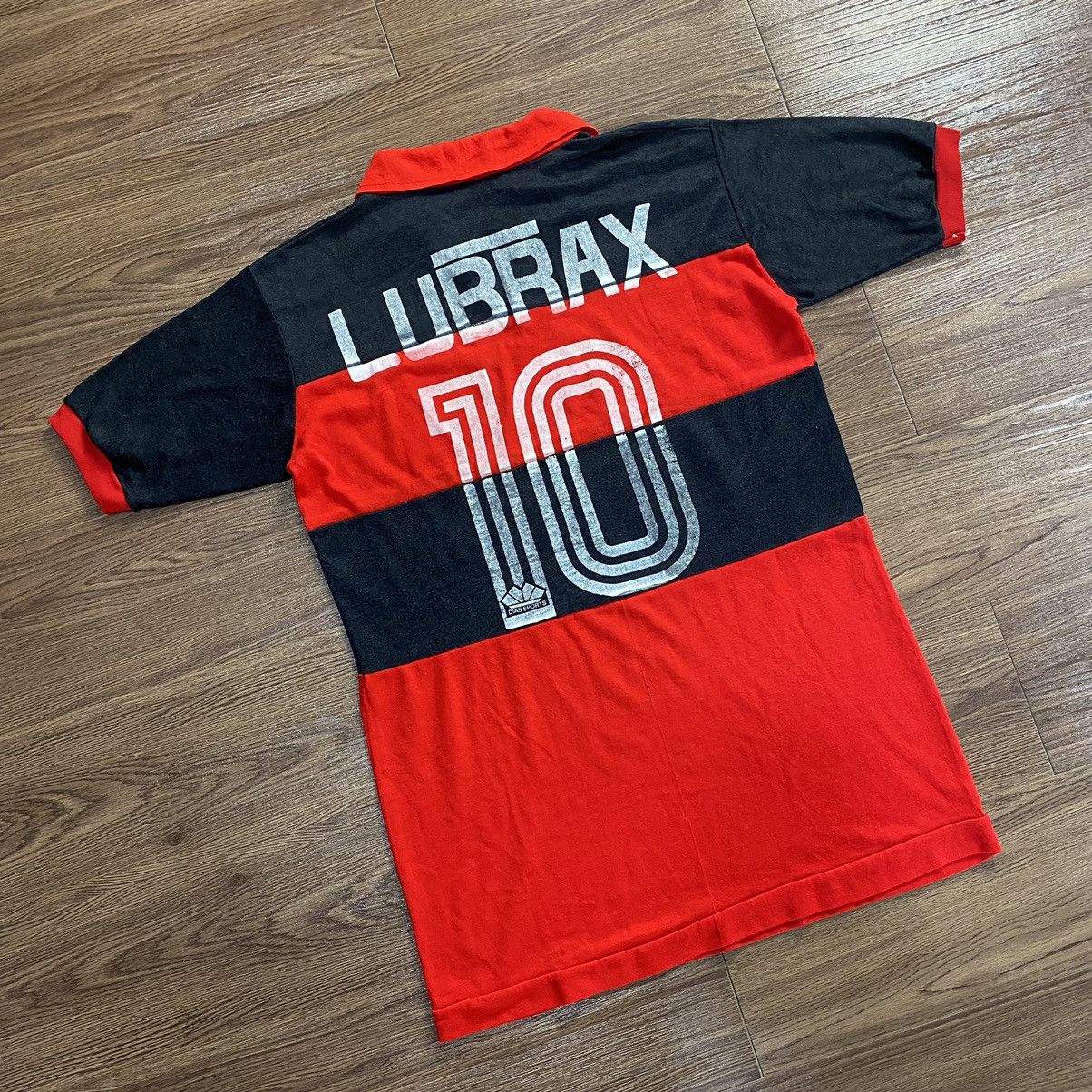 Vintage Vintage Flamengo Lubrax Home Jersey Kit 80s 90s Size US S / EU 44-46 / 1 - 2 Thumbnail