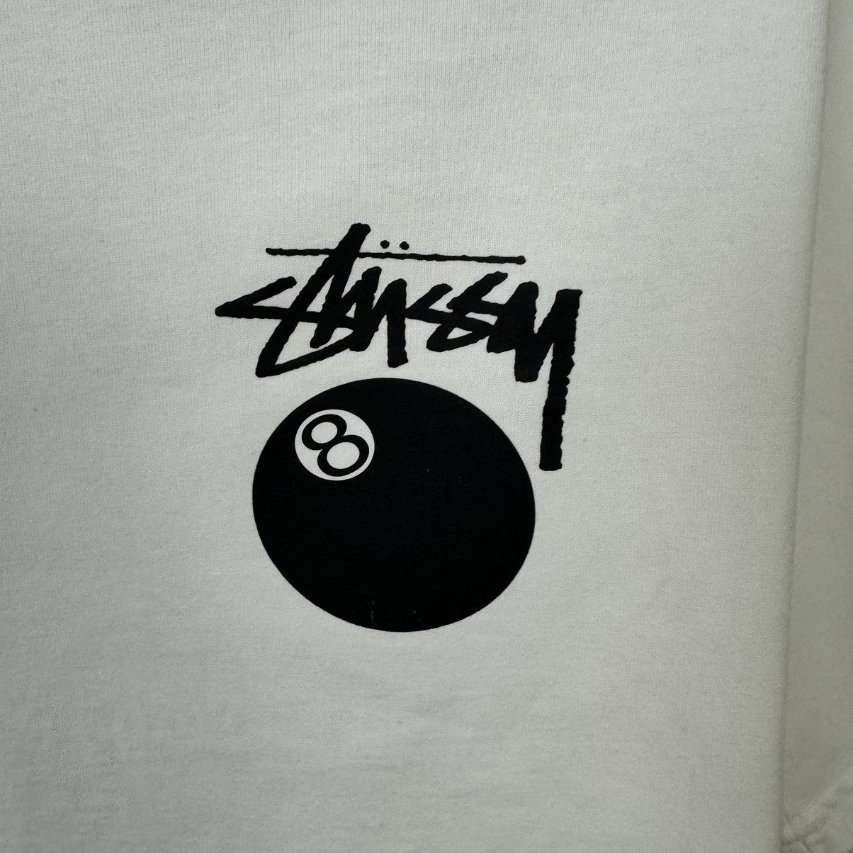 Stussy Stussy T shirt Billards Men L White Streetwear Y2K Rap Size US L / EU 52-54 / 3 - 13 Thumbnail